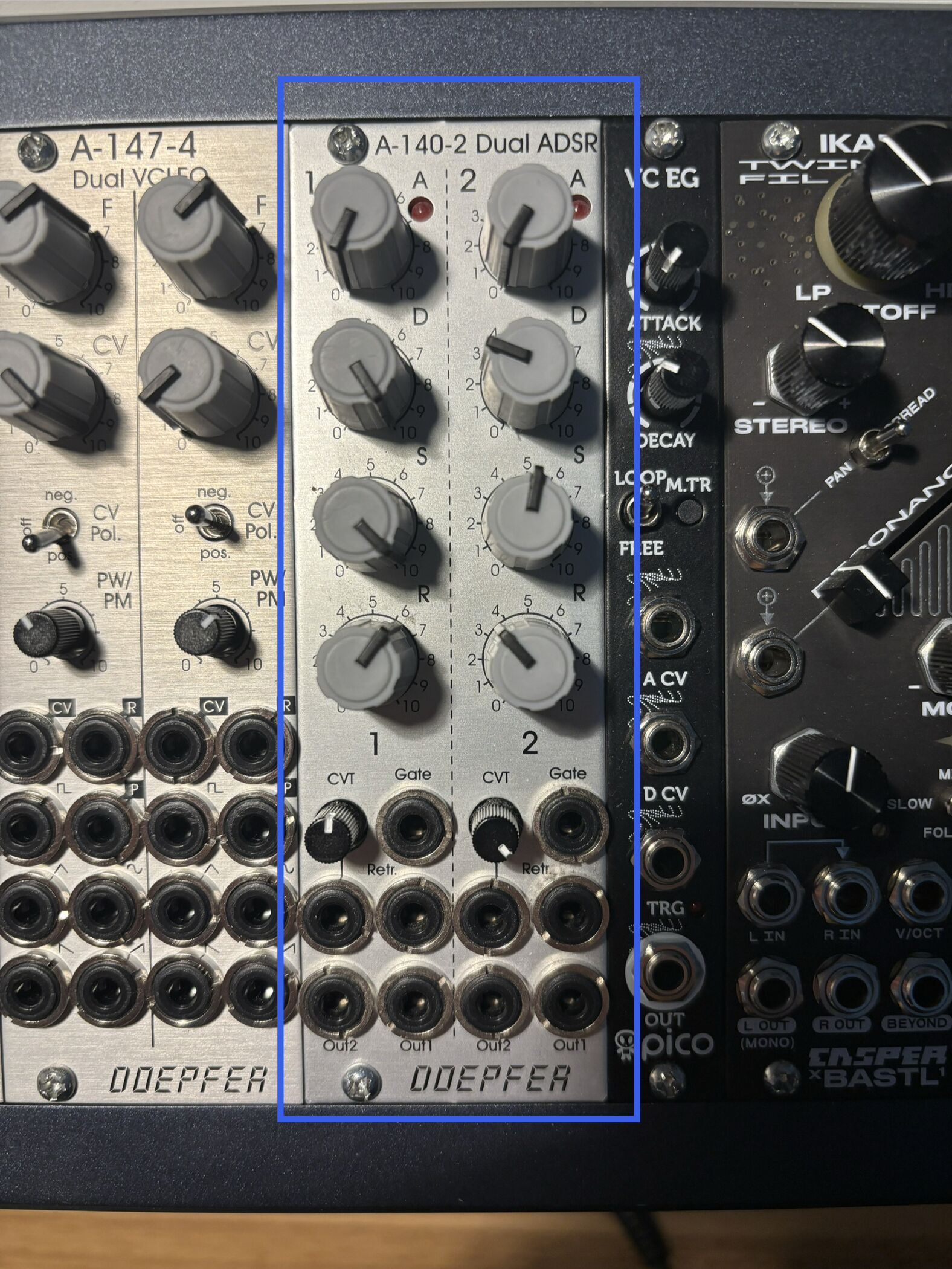 Vends Doepfer A-140-2 Dual ADSR