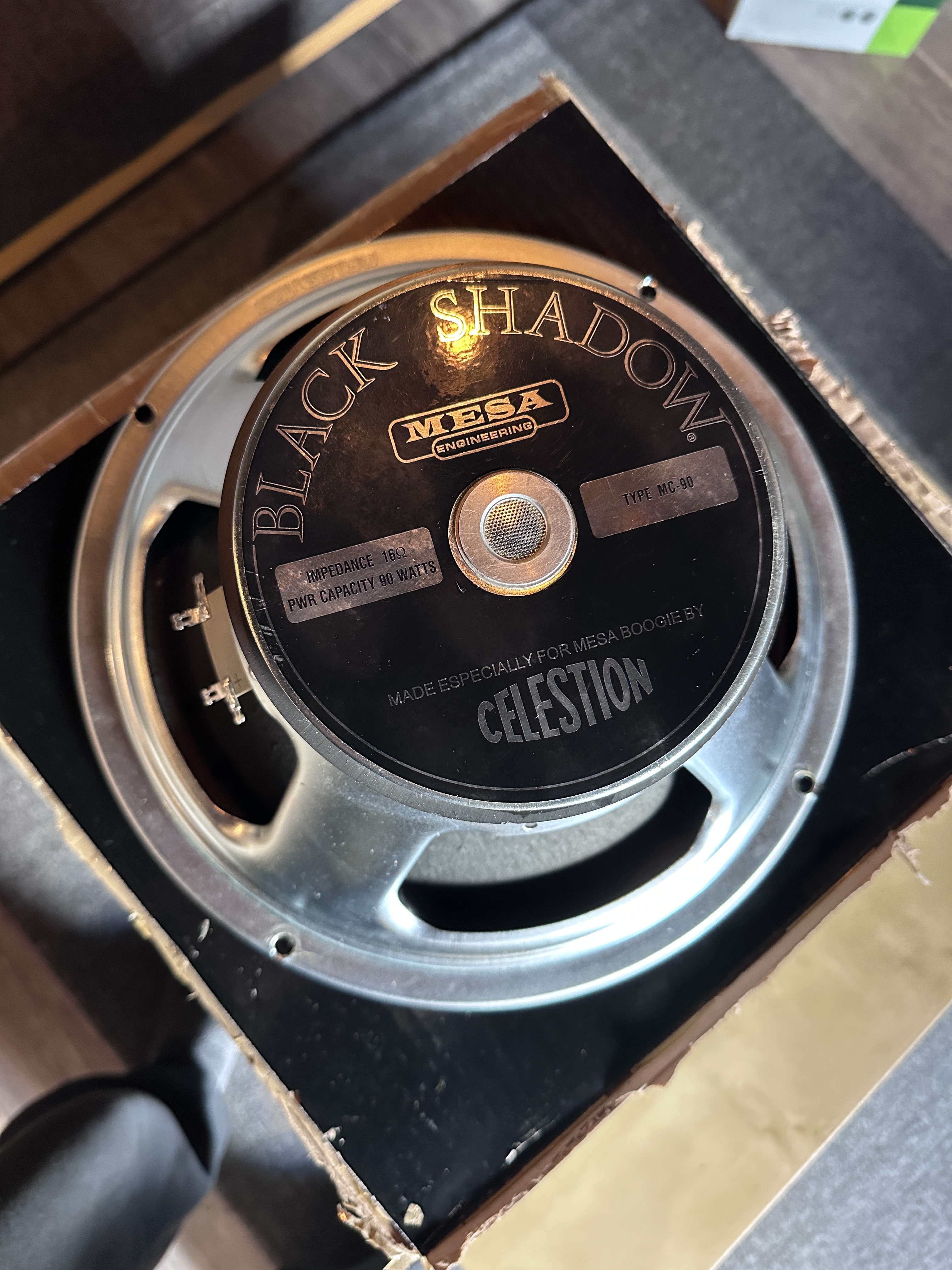 Rare Celestion Black Shadow MC90 90W 16Ω Mesa Boogie
