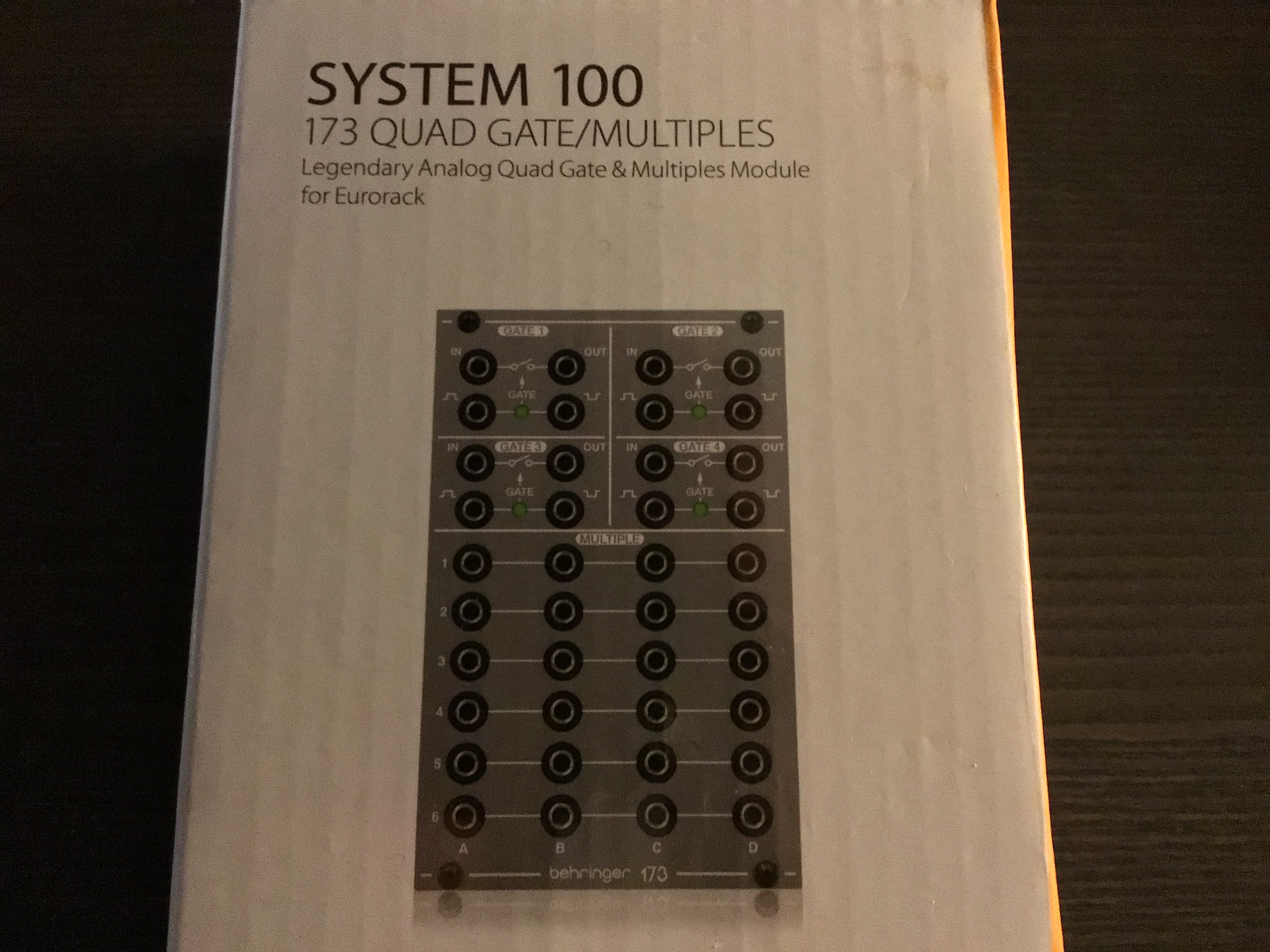 Behringer 173 Quad Gate / Multiples (63694)