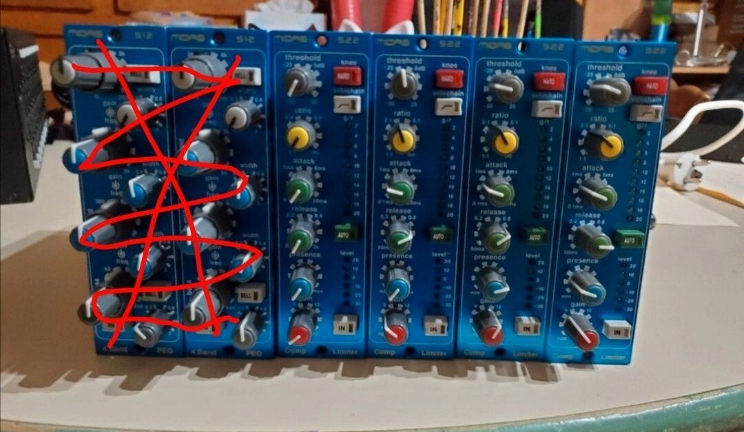 lot de 4 modules 500 midas compresseur