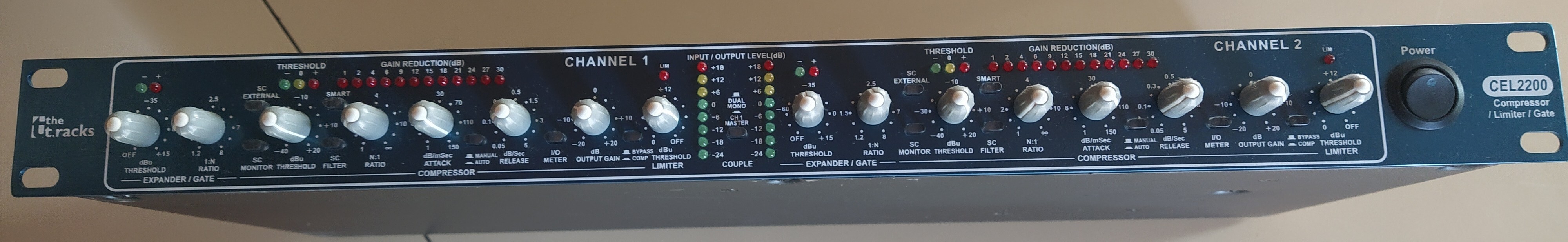 Compresseur T.Racks CEL 2200 Limiteur Gate + Sidechain
