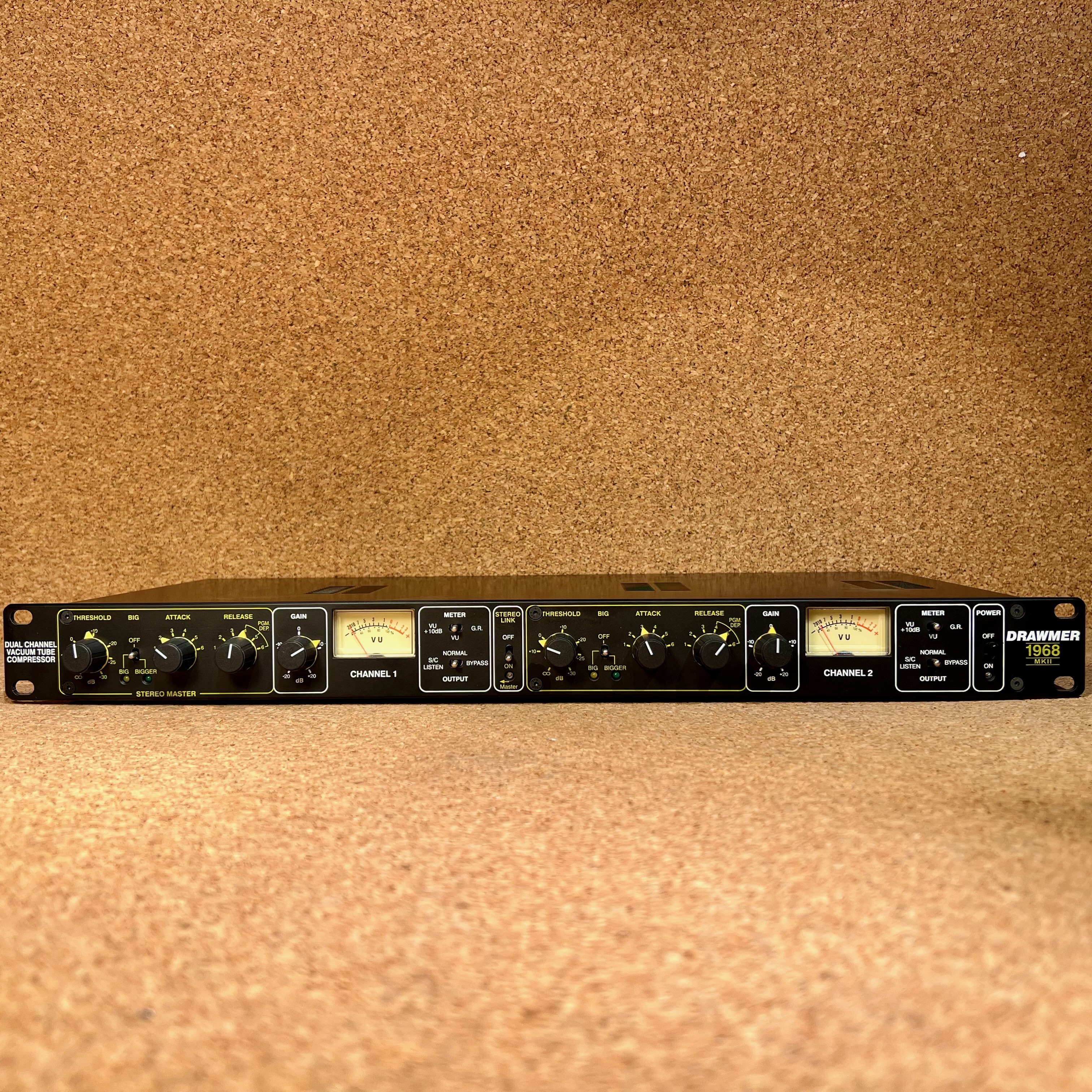 Drawmer 1968 MkII Dual Channel Tube Compressor (99532)