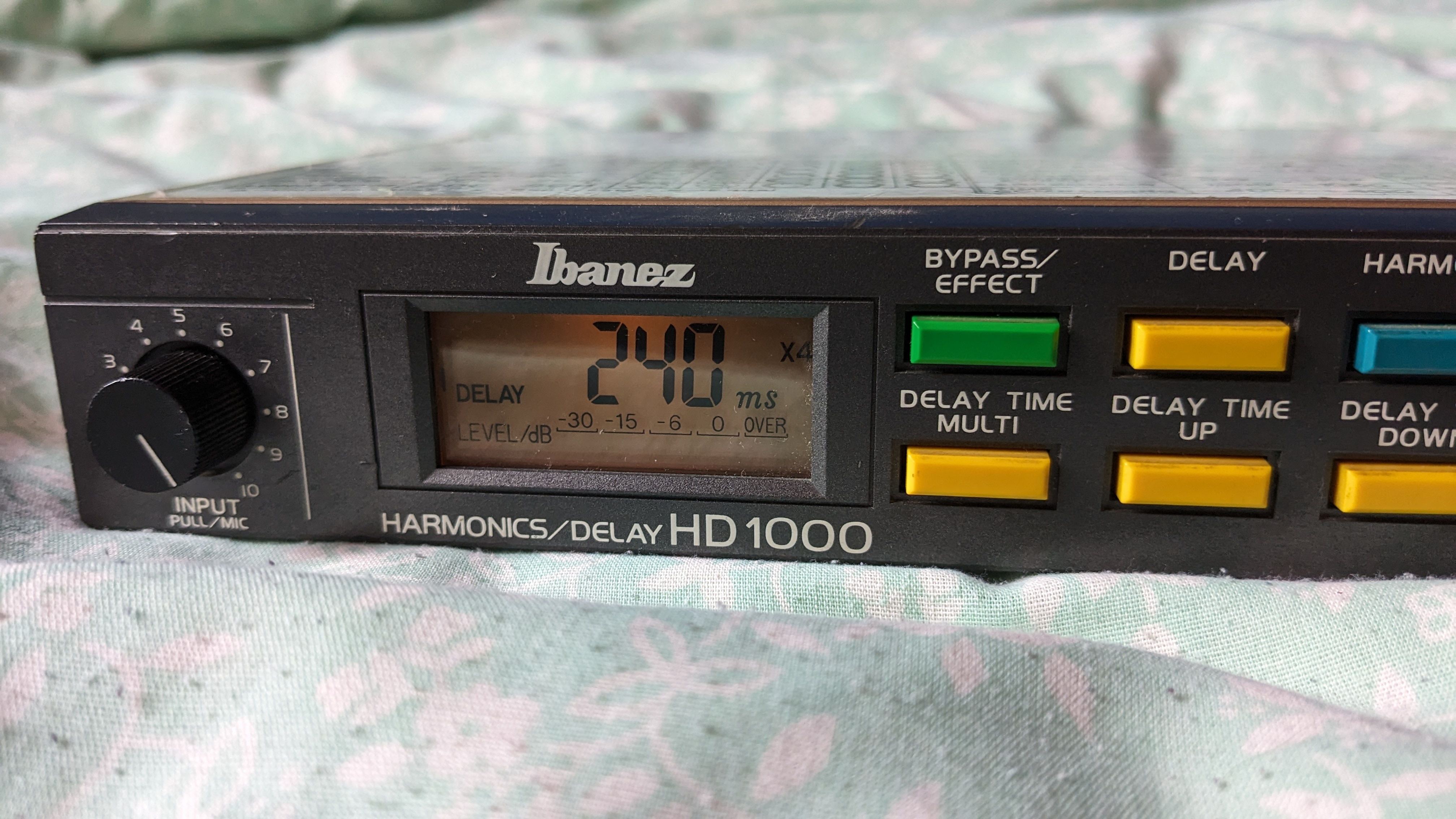 Ibanez HD1000 - Delay / harmonizer vintage