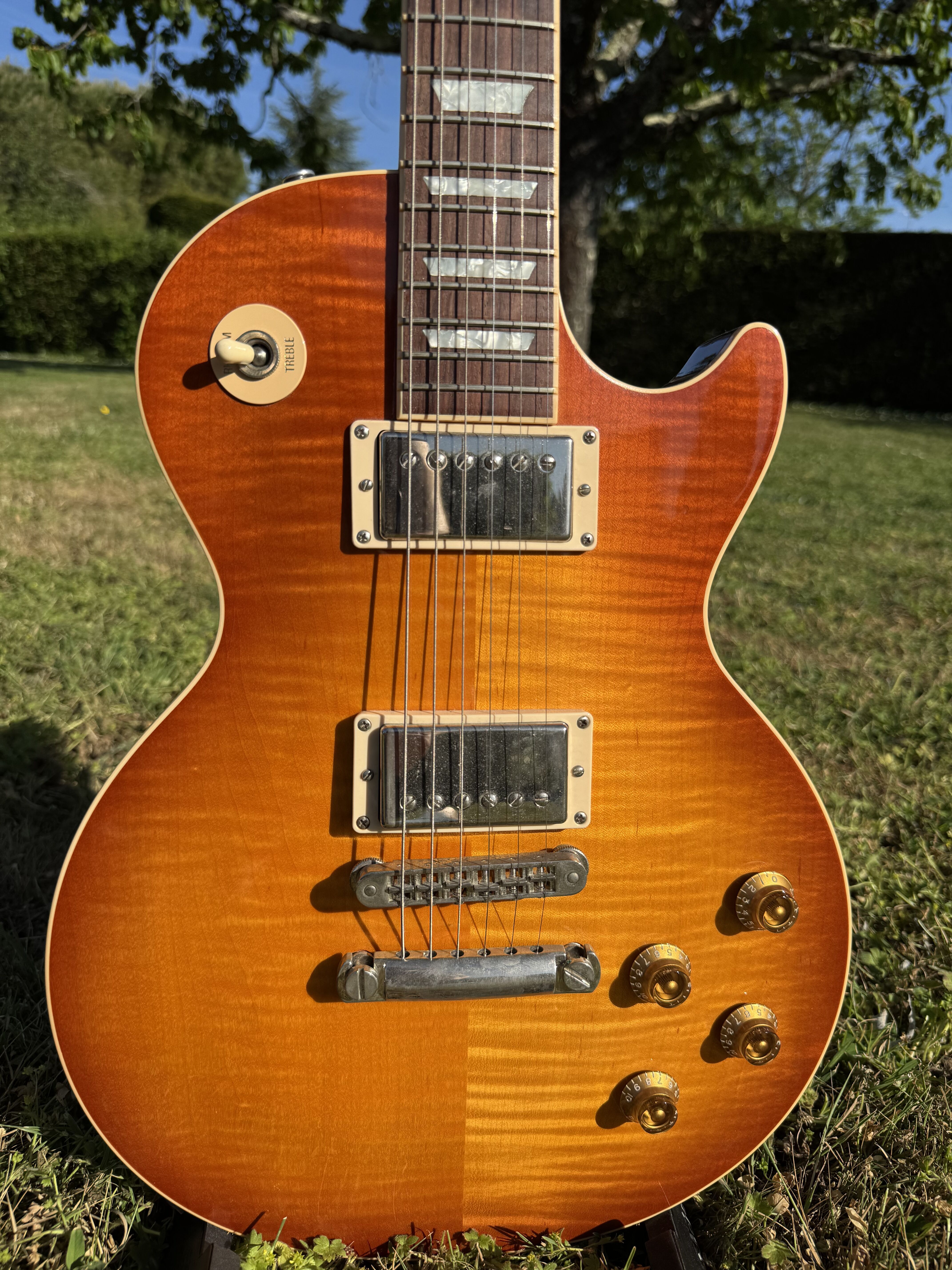 Gibson Les Paul Standard 2003 USA – Iced Tea – état exceptionnel