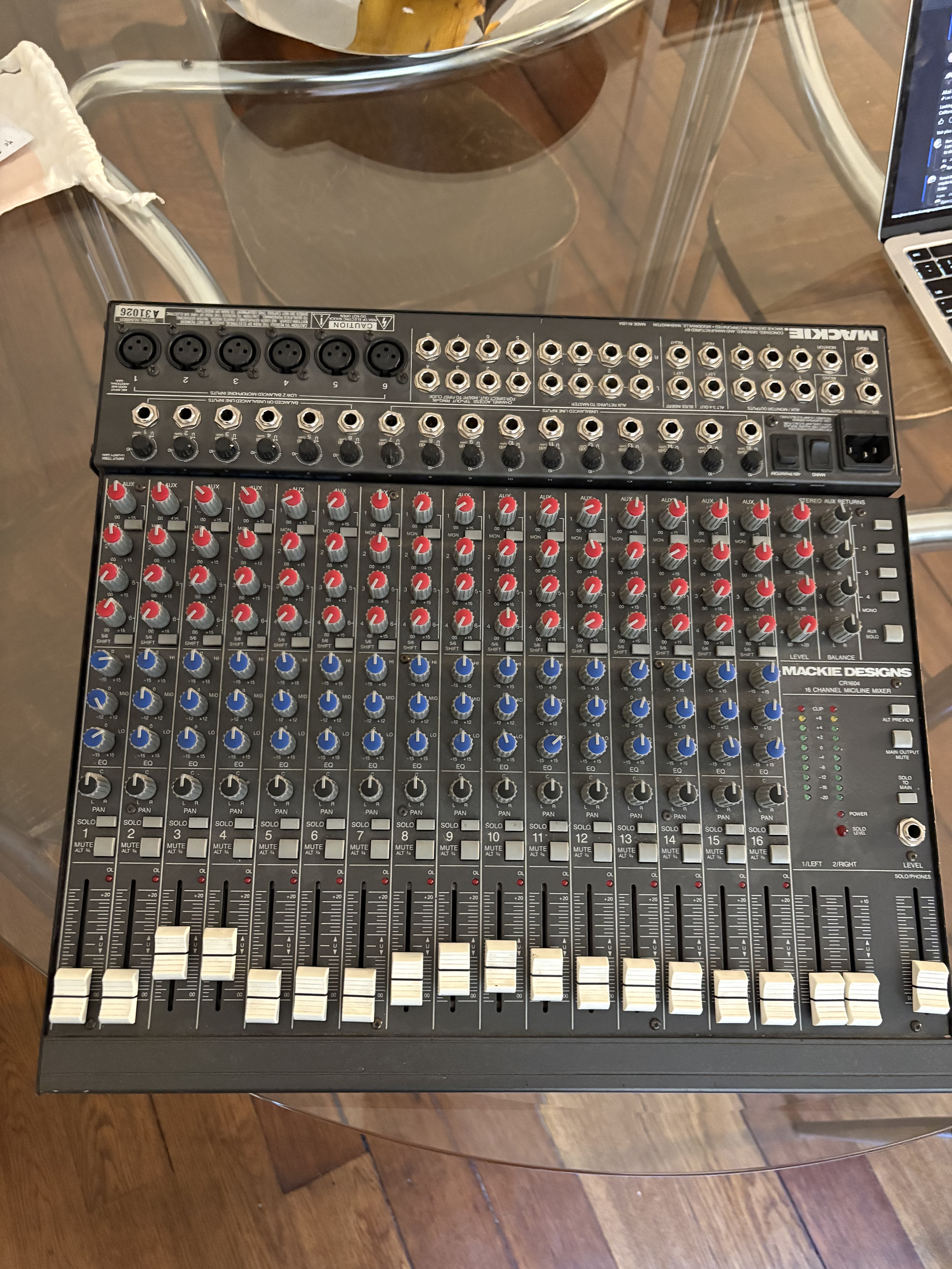 Mackie cr1604 vente 