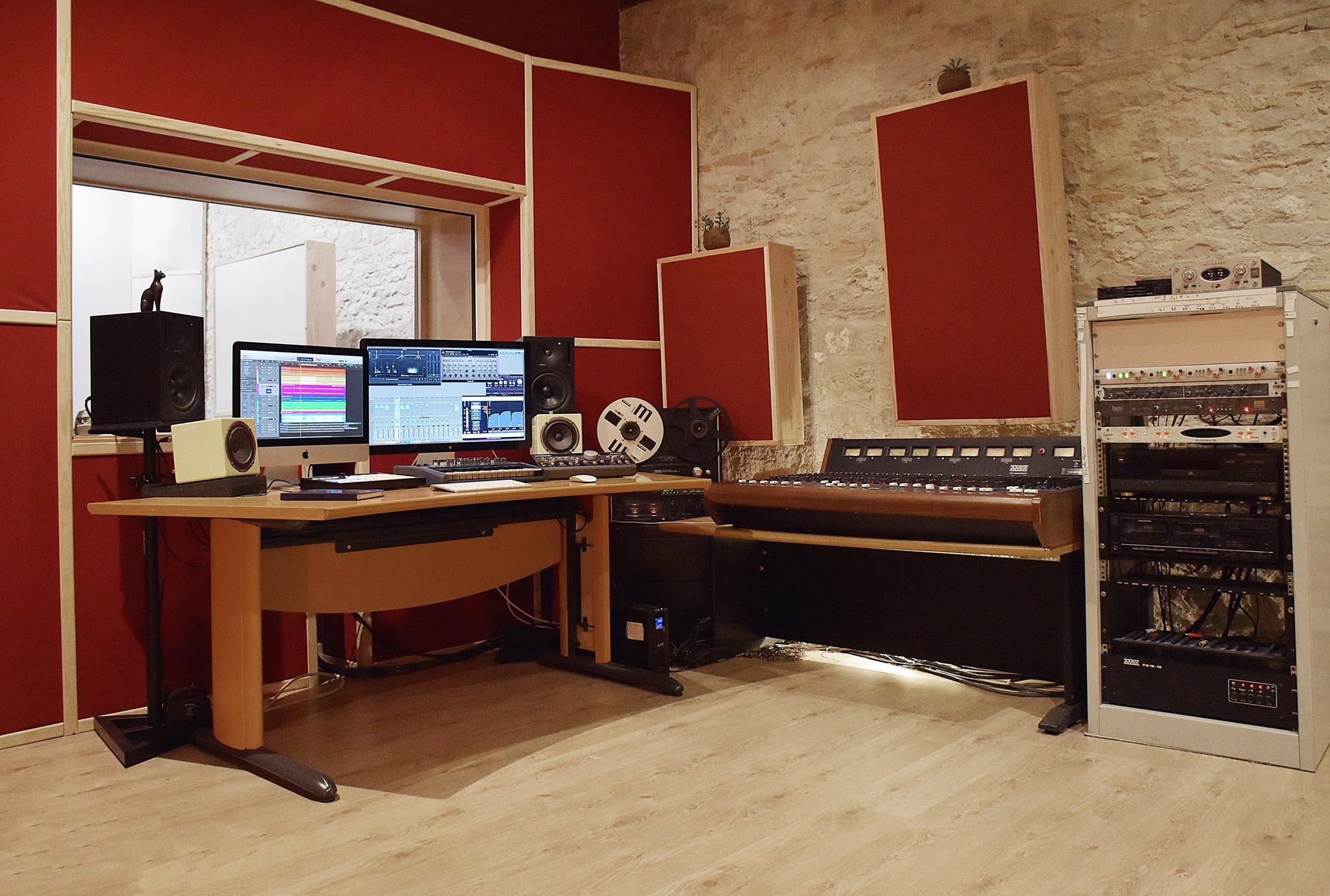 Matériel de studio d'enregistrement professionnel
