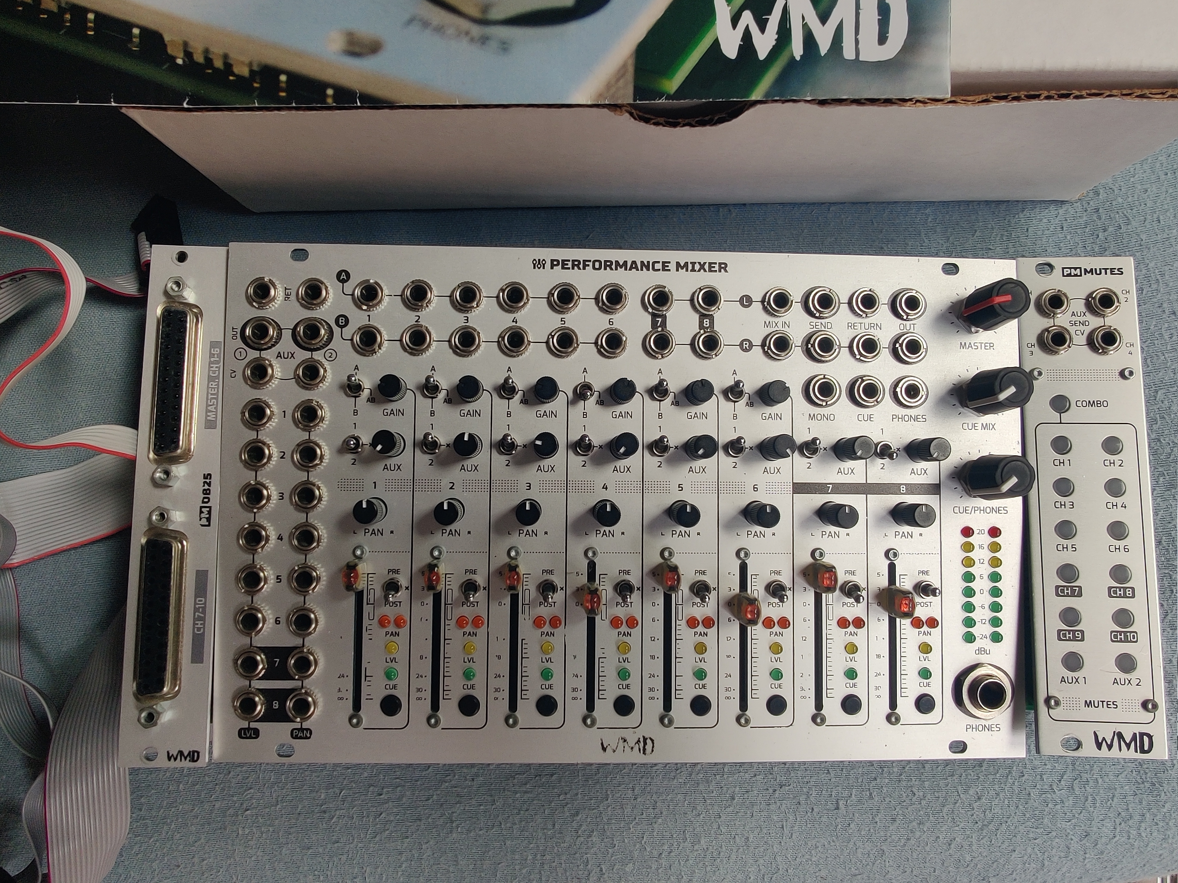 WMD performance mixer + PM mutes + PM DB25