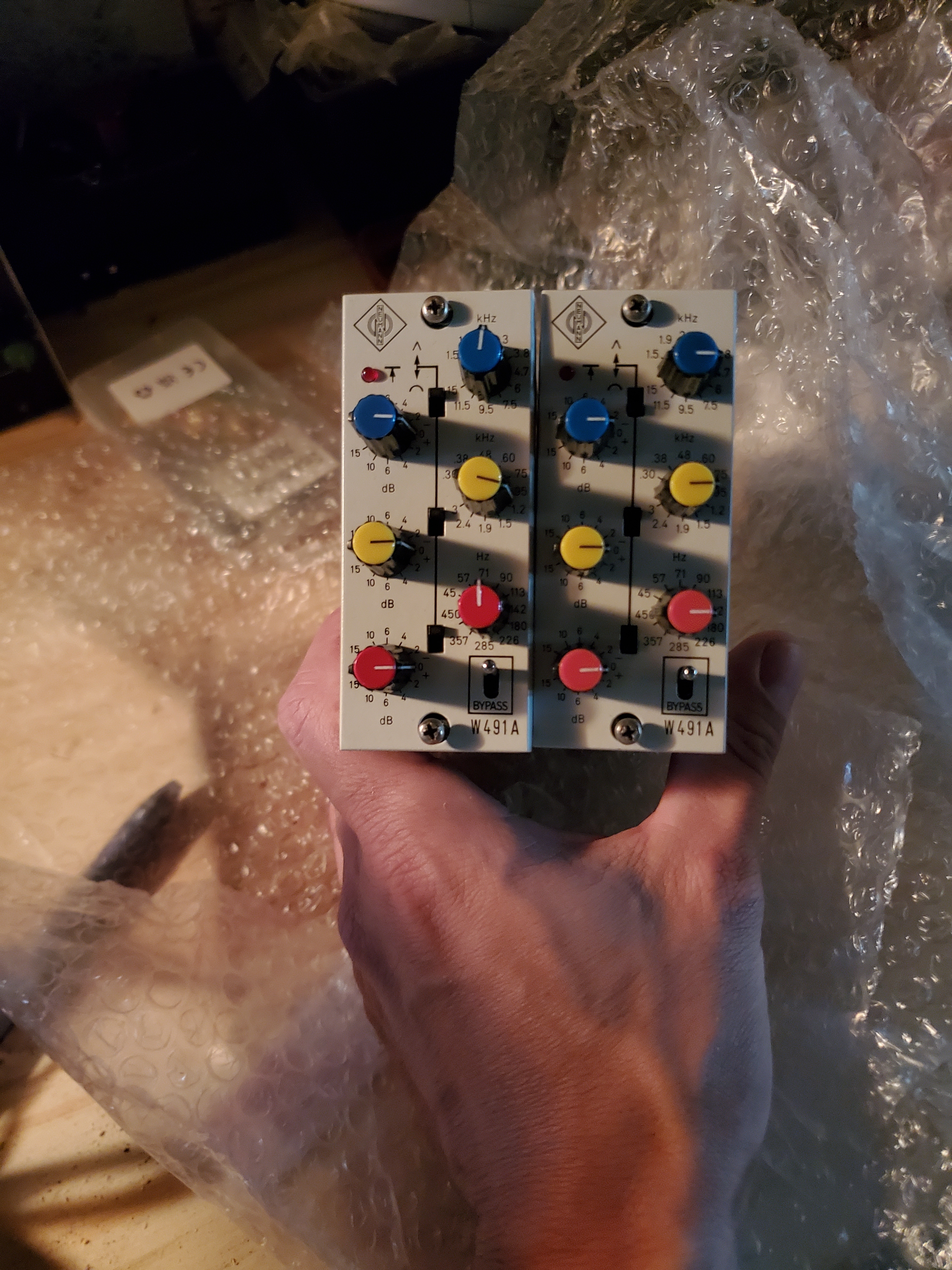 Lot de 2 Égaliseurs neumann w491a