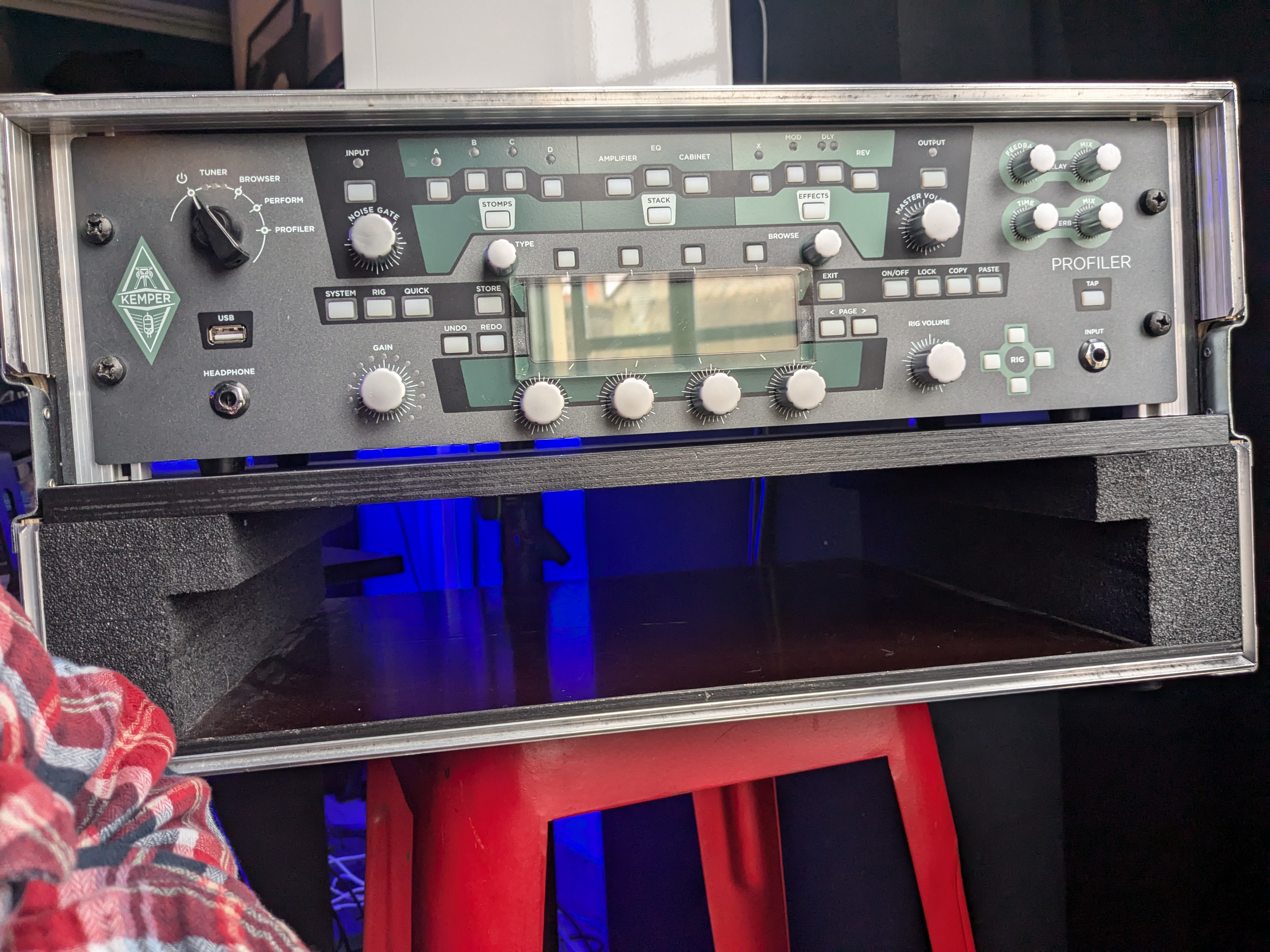 URGENT Kemper Profiler Power Rack + Remote + Rack Case dédié + Profiles