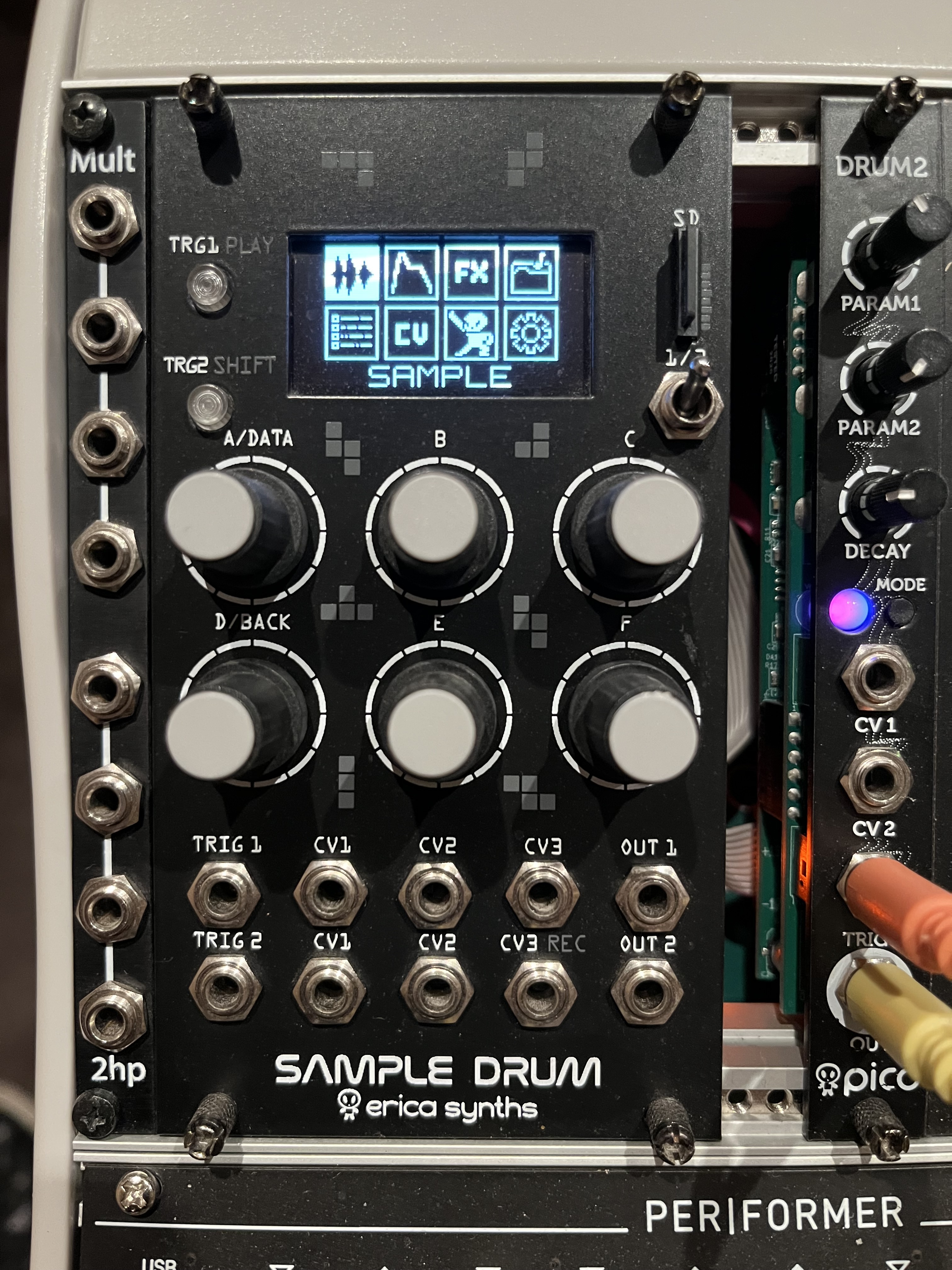 Vends module eurorack Sample Drum 