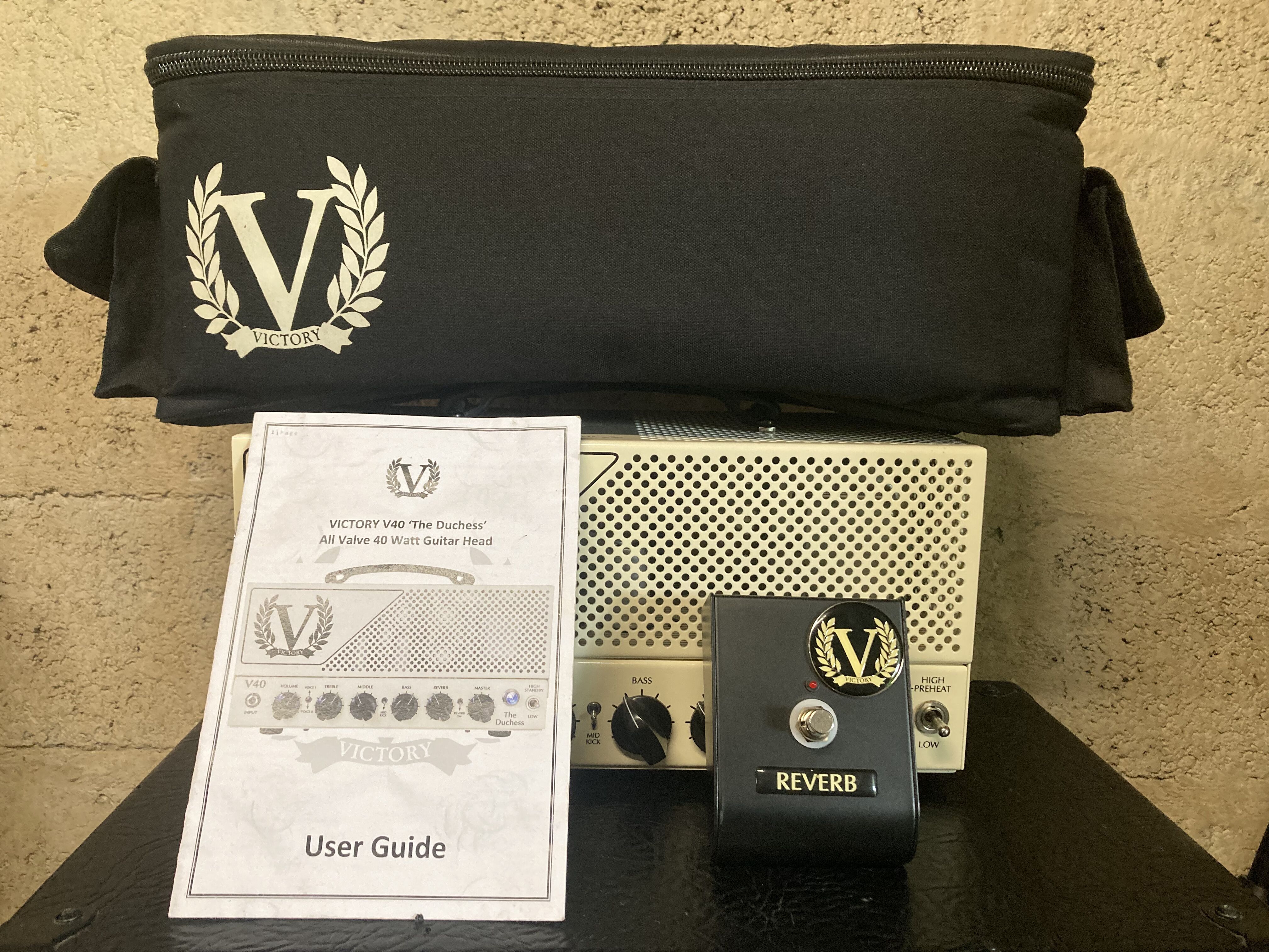Victory Amps V40 The Duchess Lunch Box Head (9374)