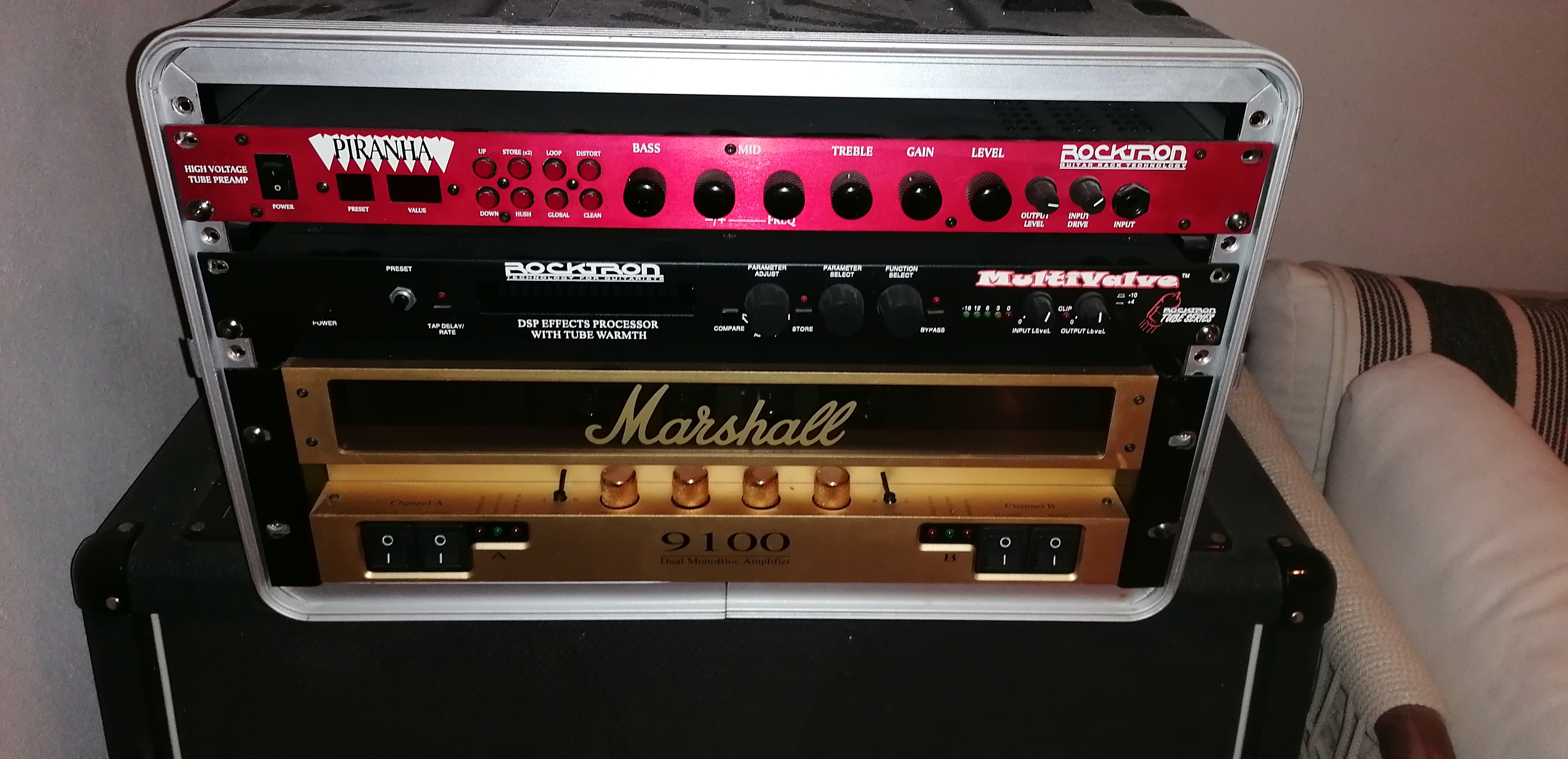 Vds rack amplification Guitare