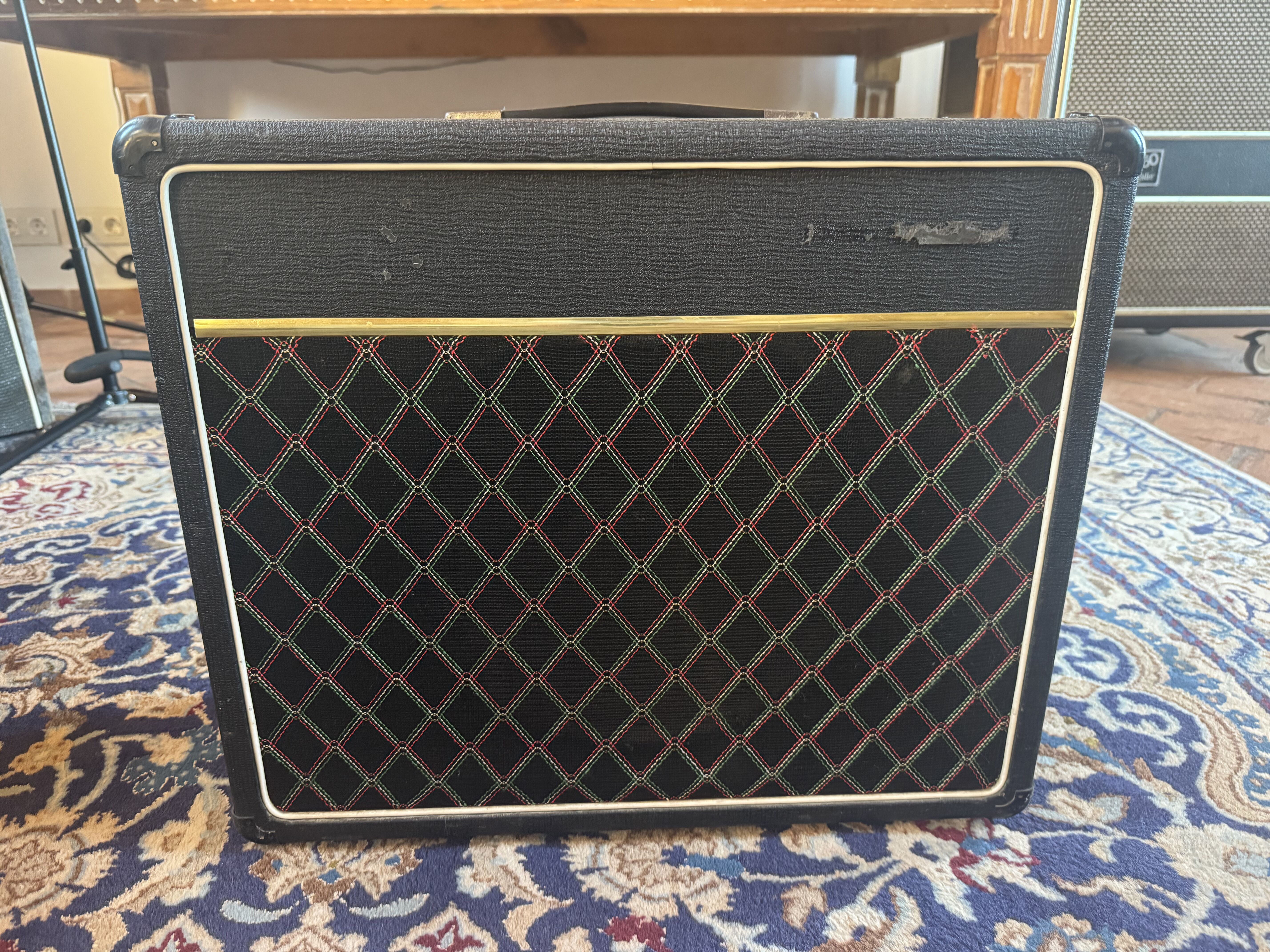 Rare Vox Escort 30 amplificateur 3 canaux, HP Fane avec Fuzz Dallas Arbiter !!!
