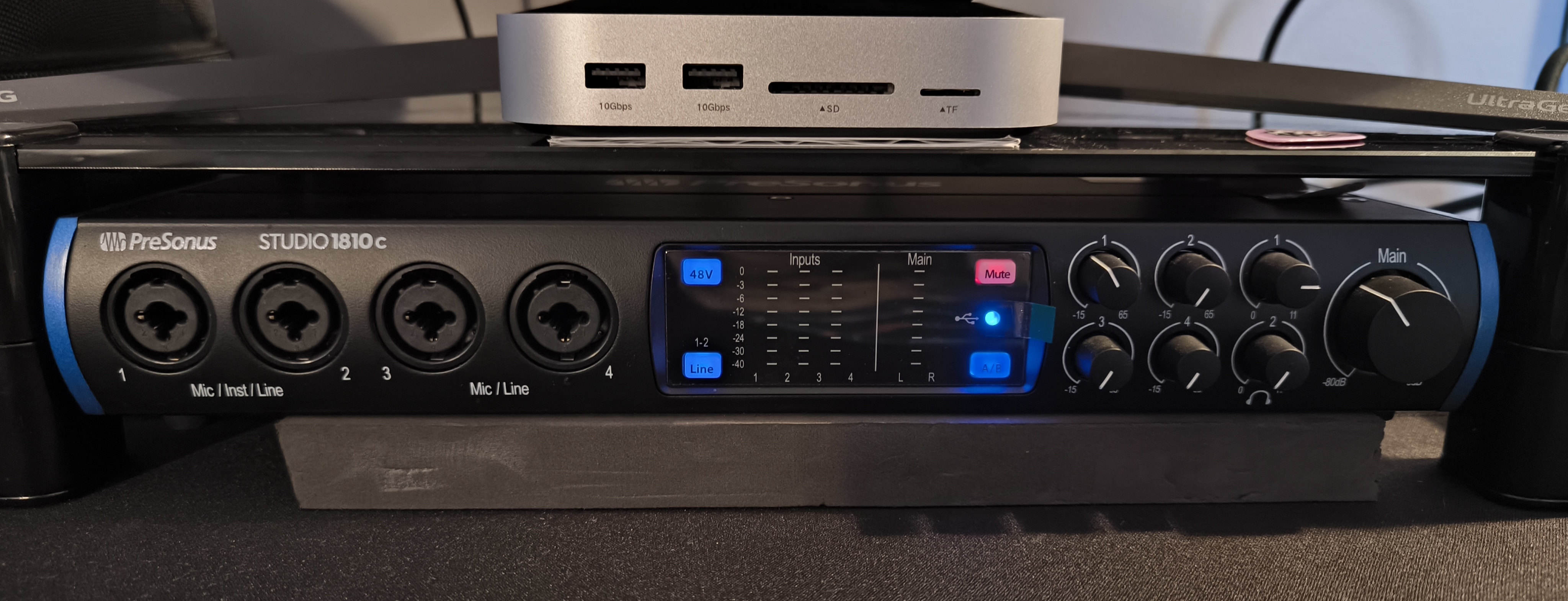 Vends carte son PRESONUS studio 1810c 