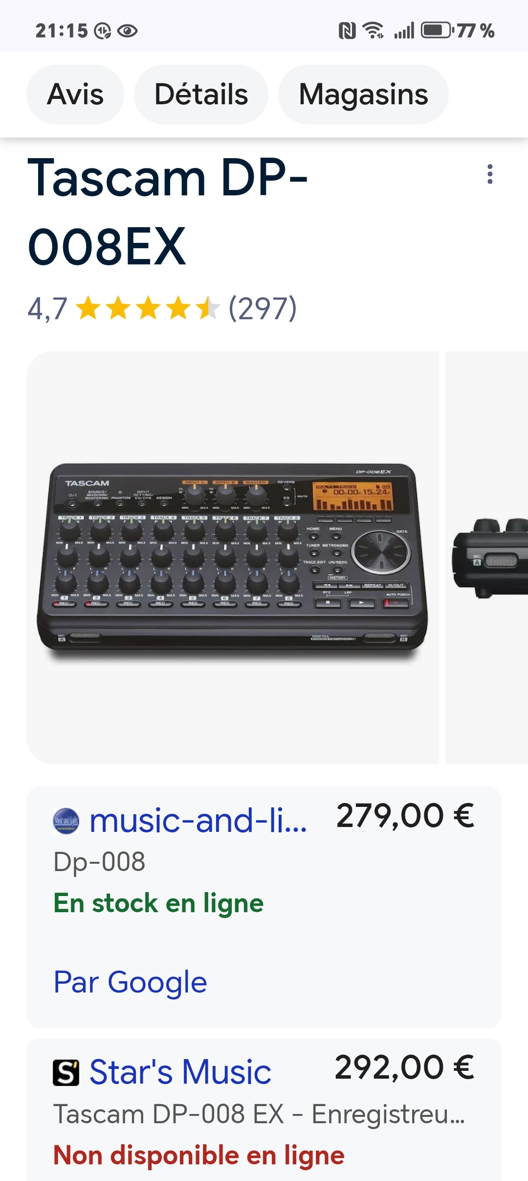 Tascam DP-008EX (69881)