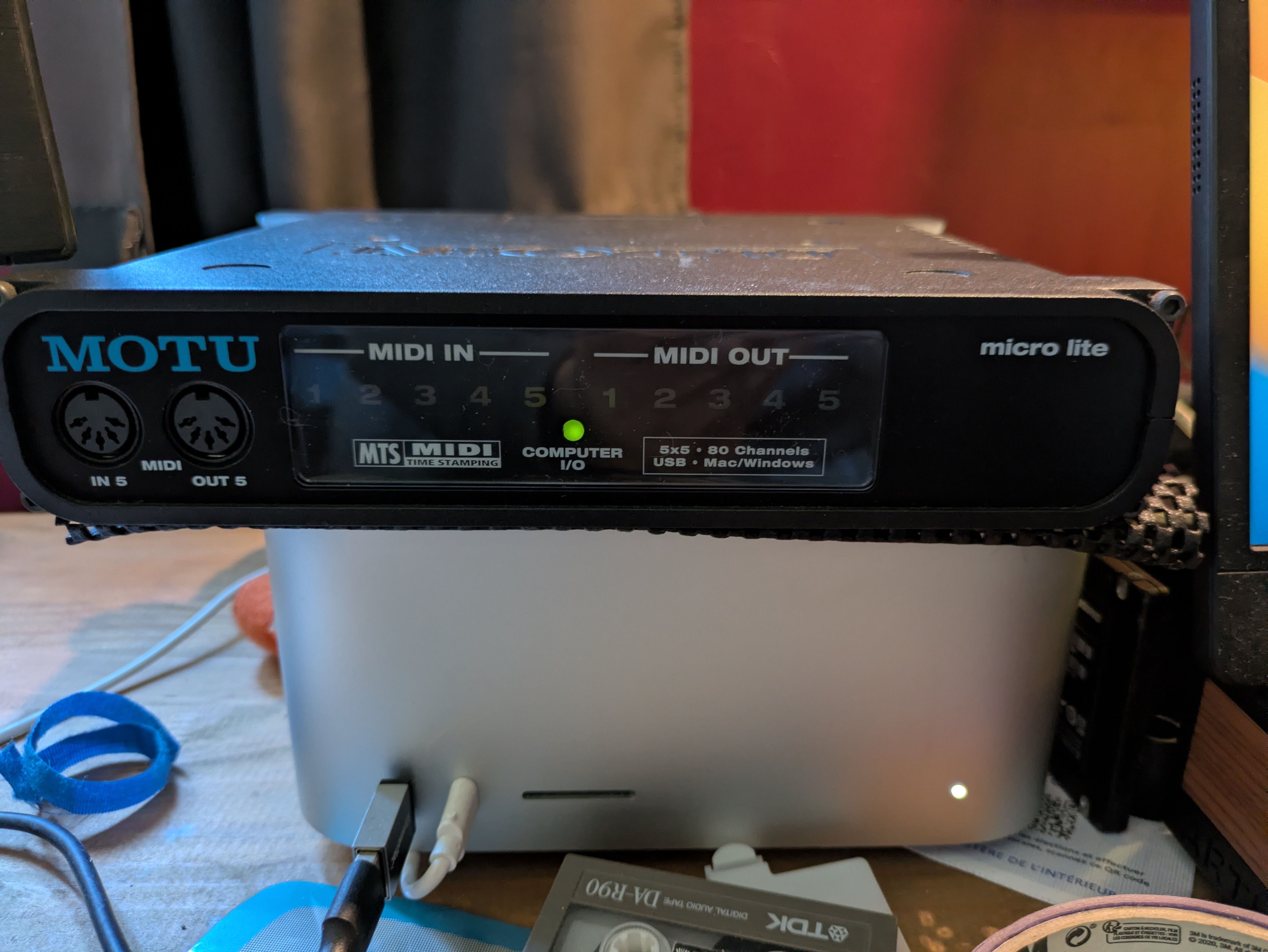 Vends MOTU Microlite USB