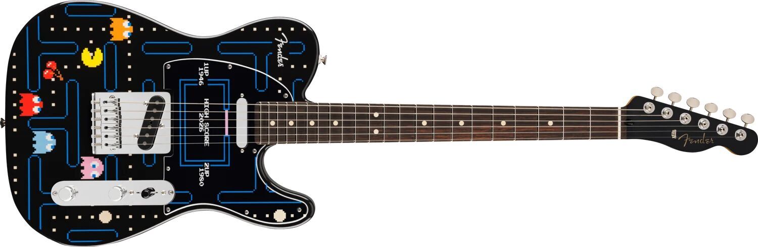 Limited Edition Fender x PAC-MAN Player II Telecaster