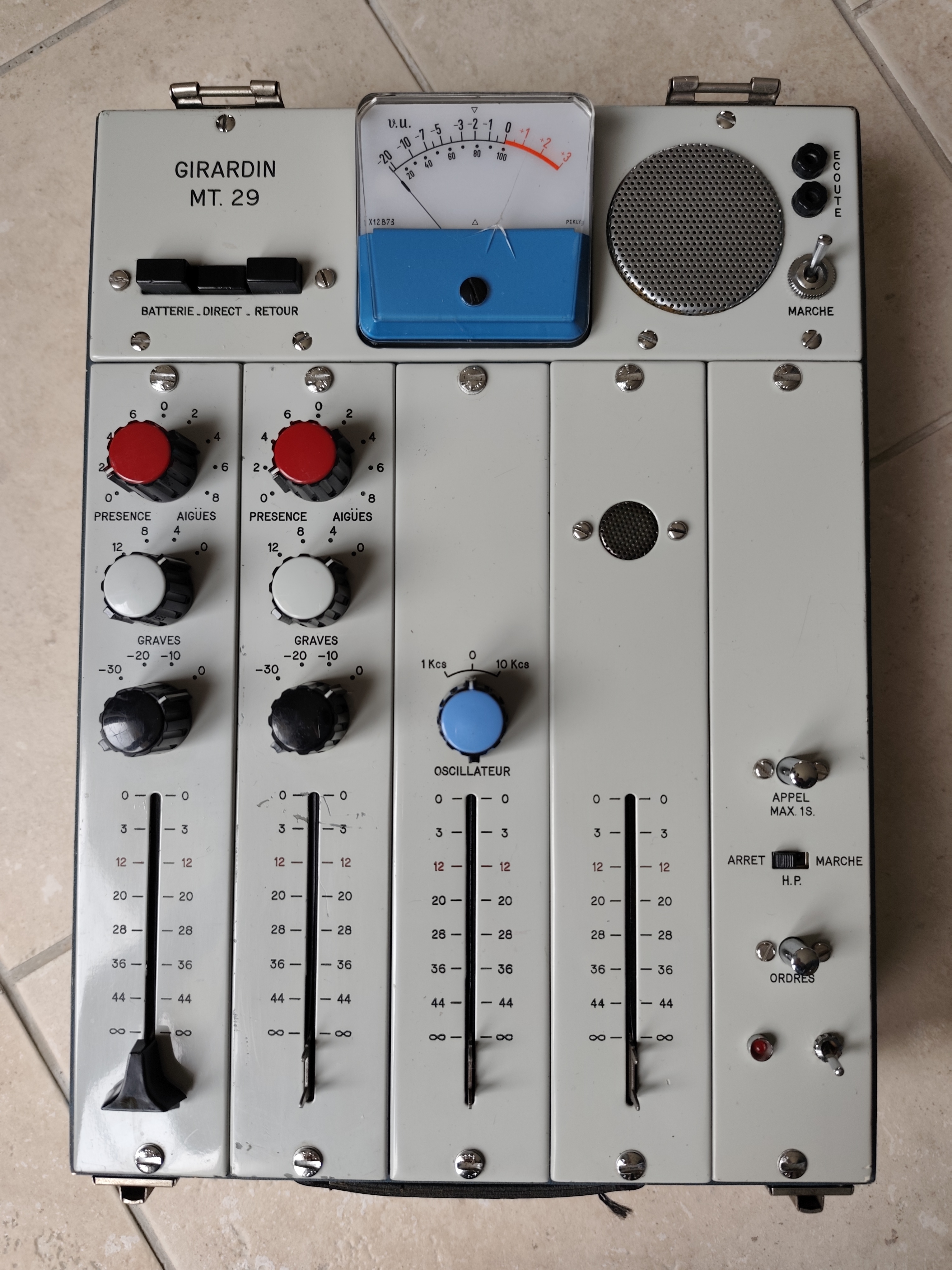 Console Girardin MT29 Germanium 