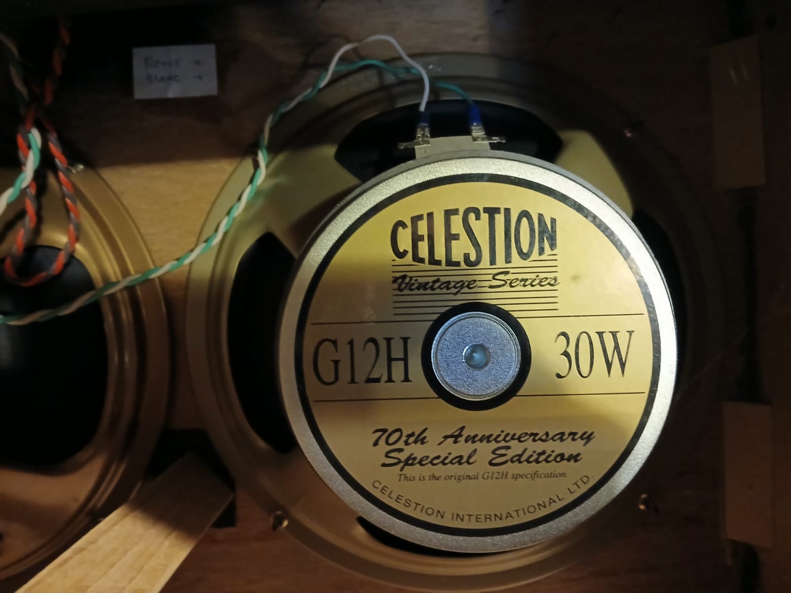 Vends Celestion G12H Anniversary