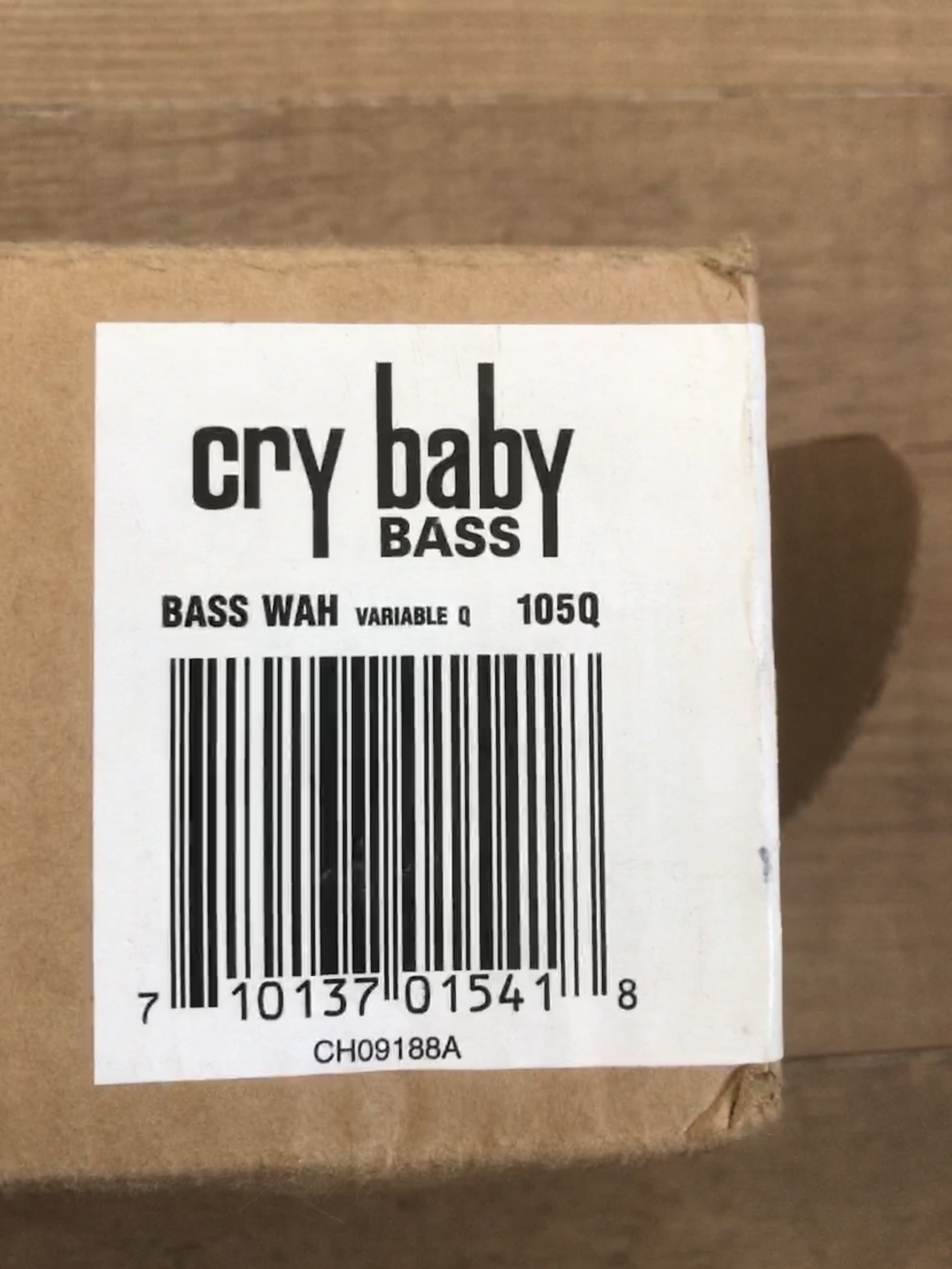 Dunlop 105Q Cry Baby Bass Wah (29078)