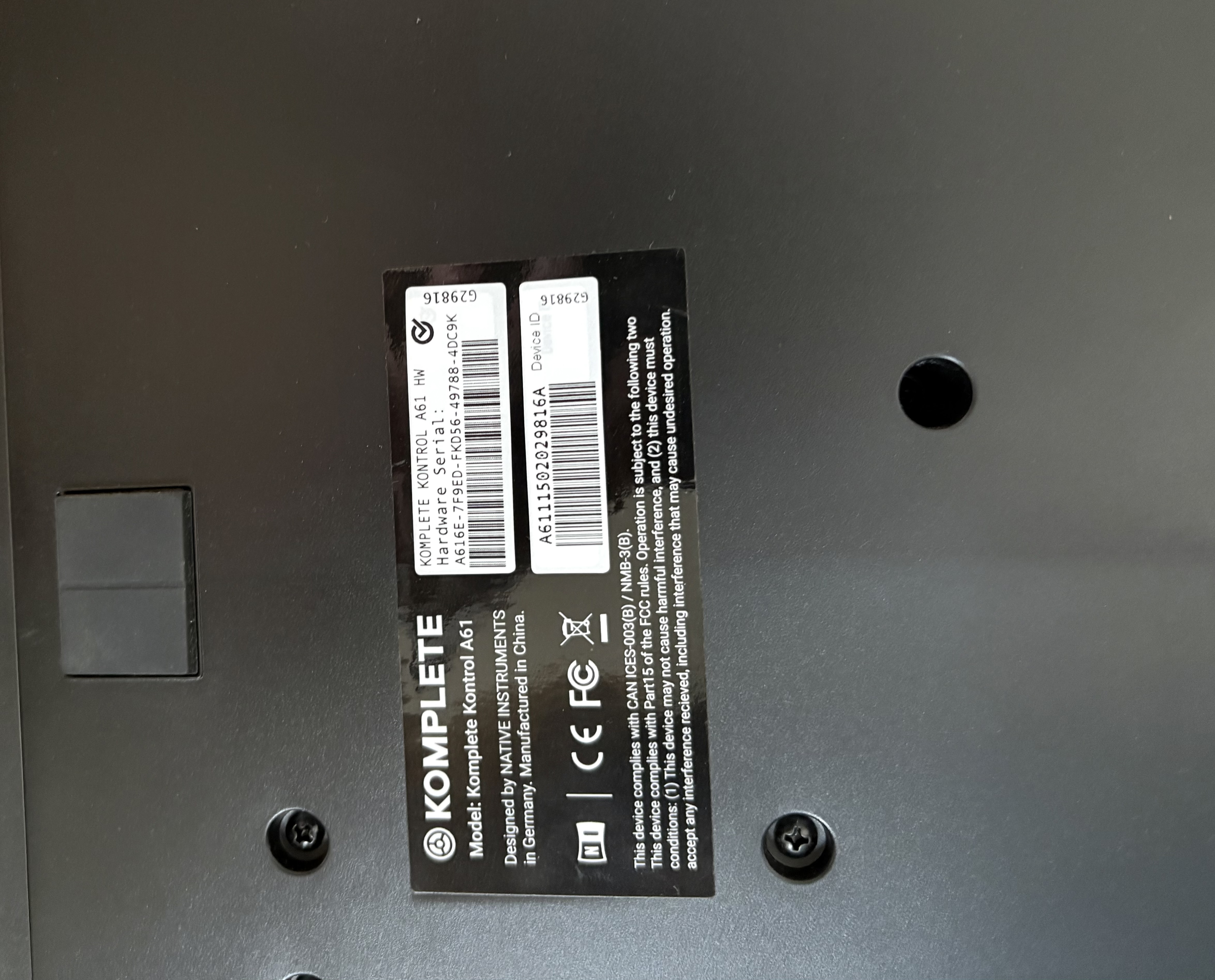 Native Instruments Komplete Kontrol A61 (13641)