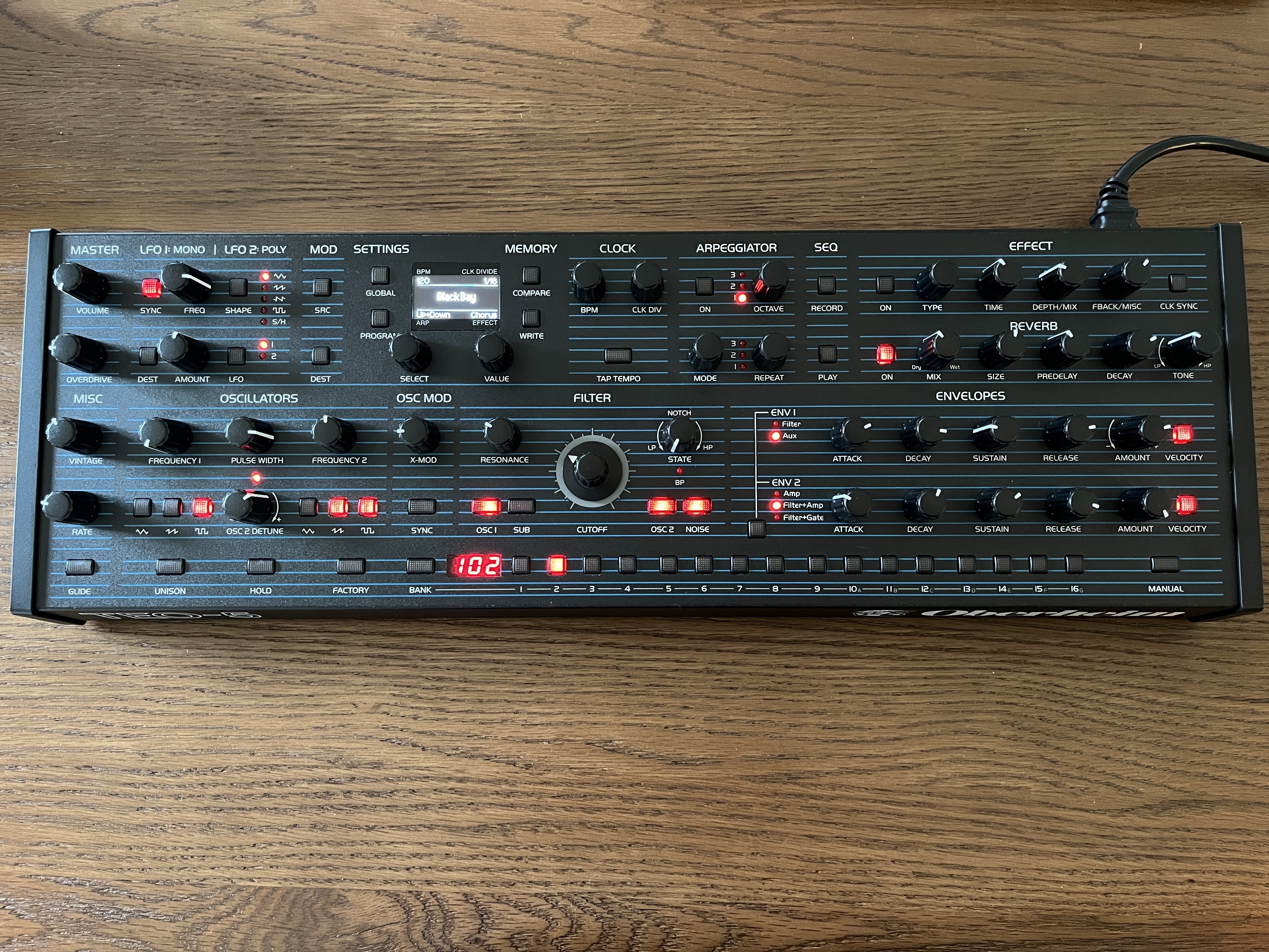 Vends Oberheim TEO-5 Module