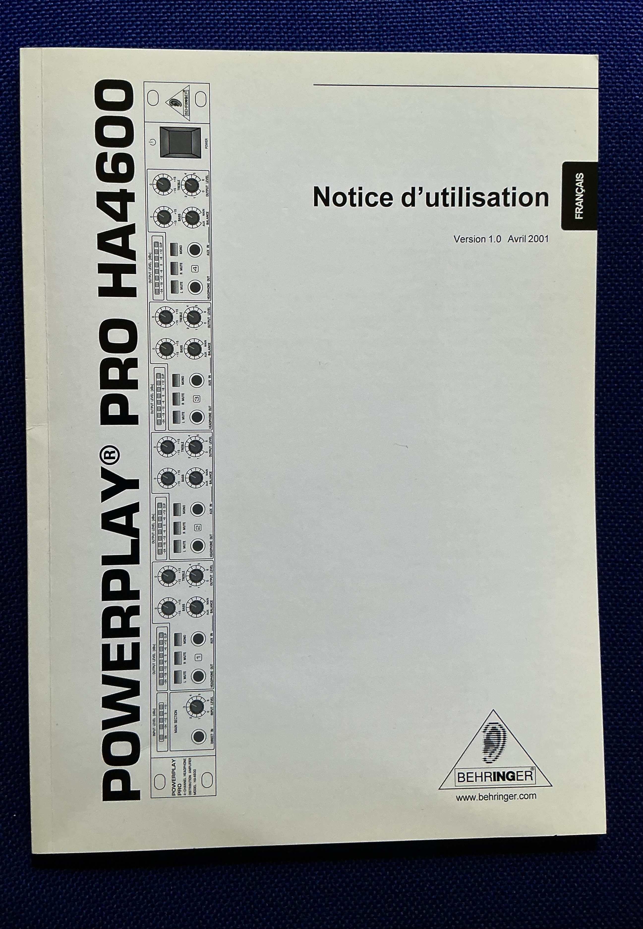 Behringer PowerPlay Pro HA4600 (22500)