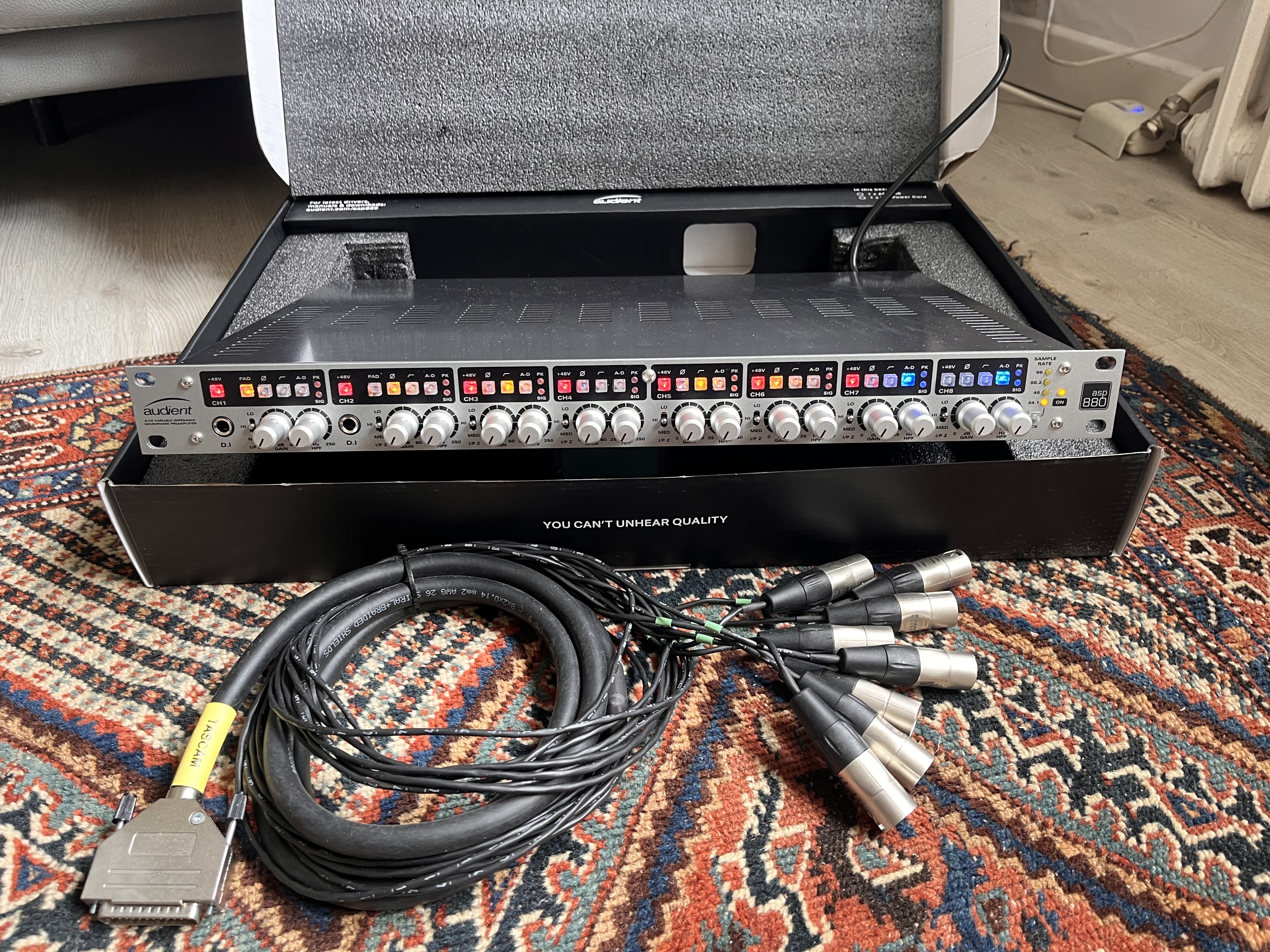 vends préamp Audient ASP880