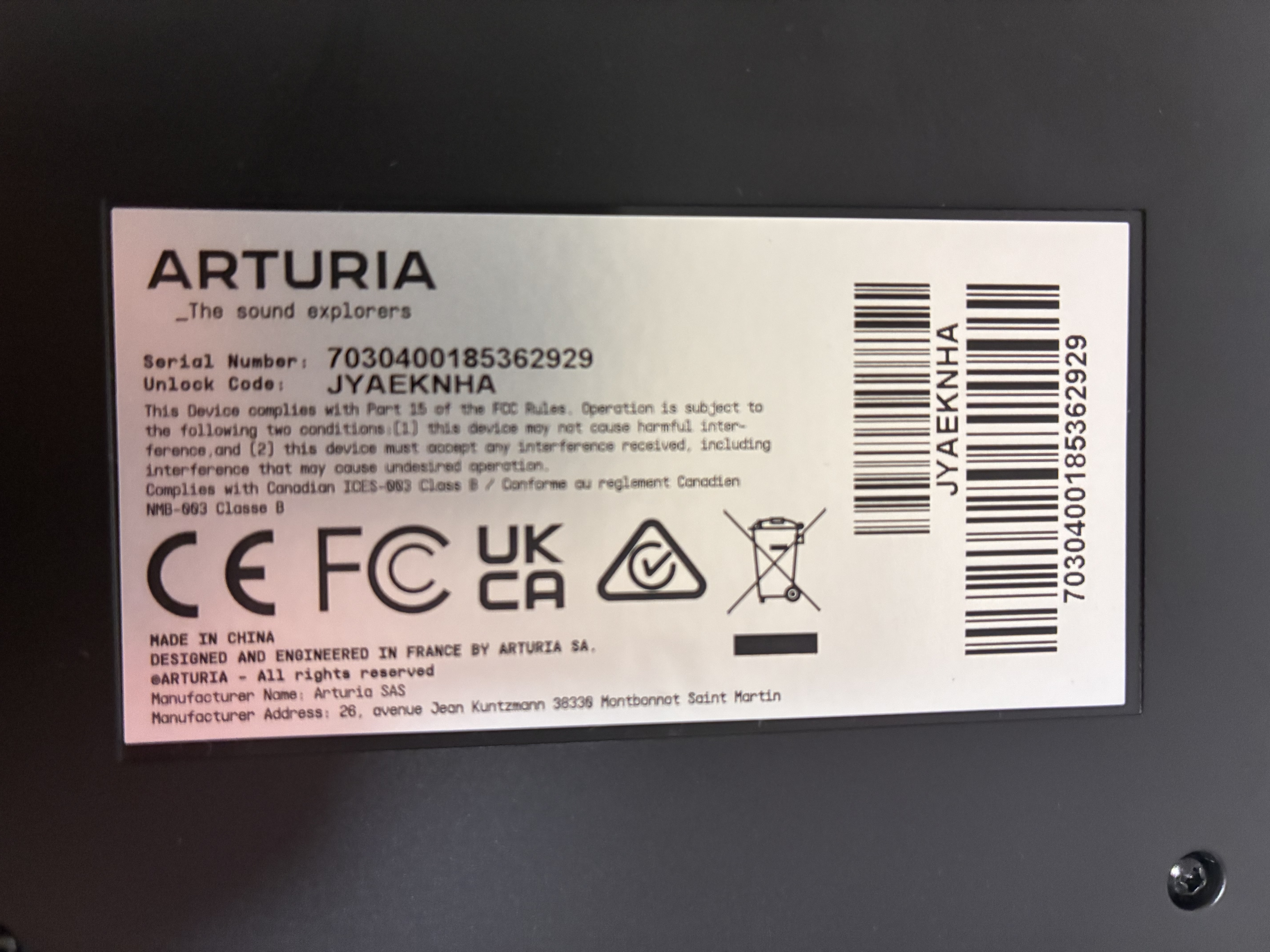 Arturia MiniLab 3 (84609)