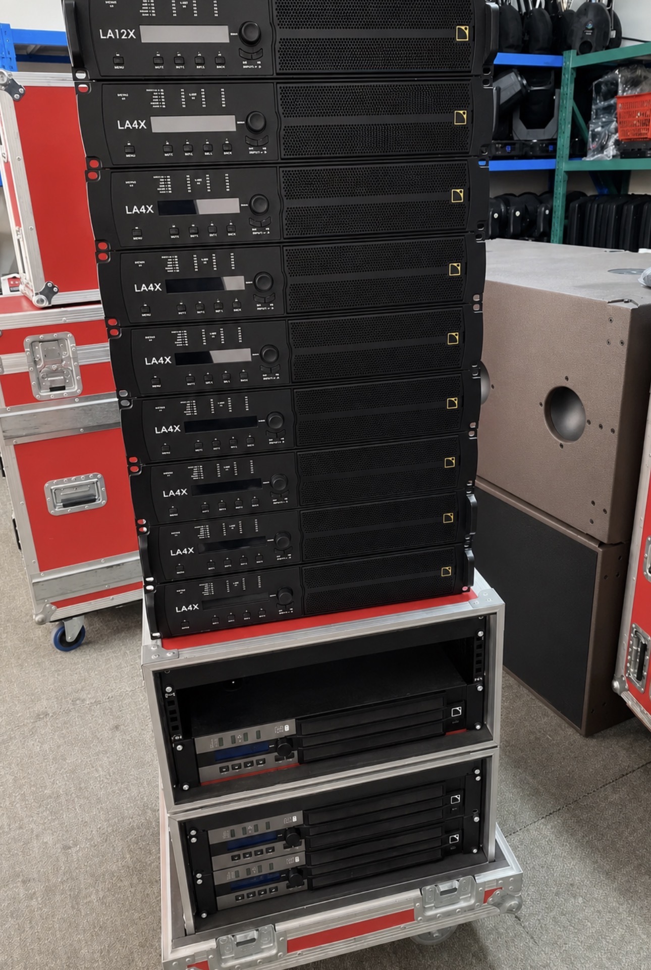 L-Acoustics LA4X – État impeccable – Garantie + Flight case – 4 200 €