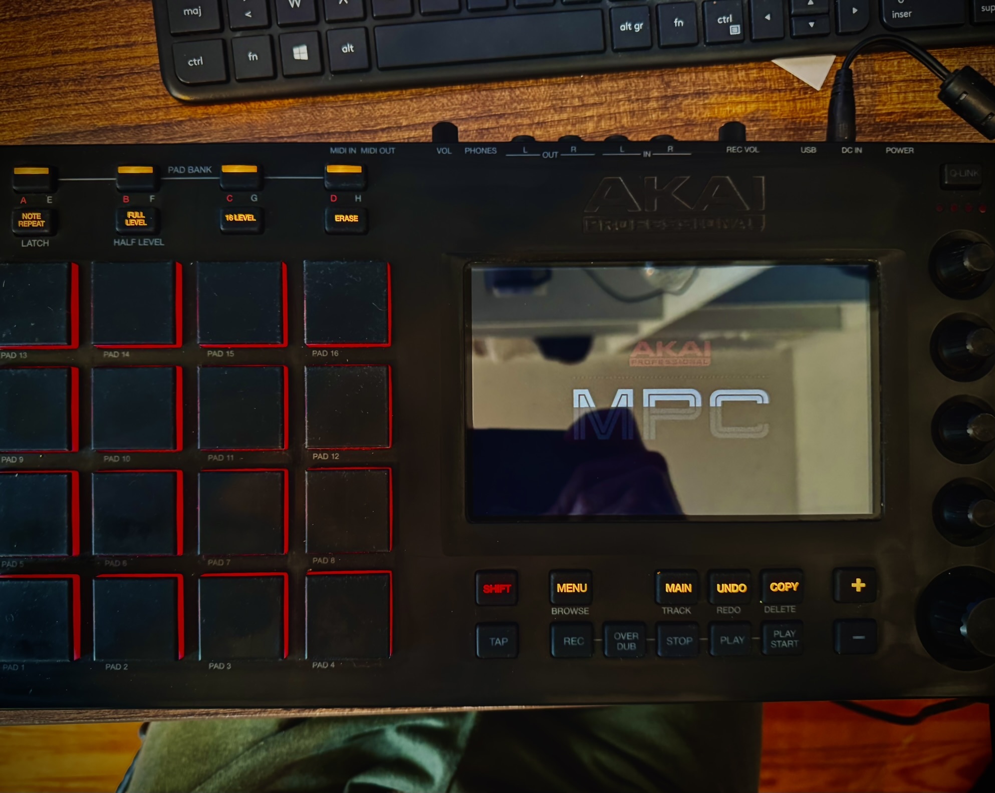 MPC Touch toujours utilisée avec soin, tactile parfait