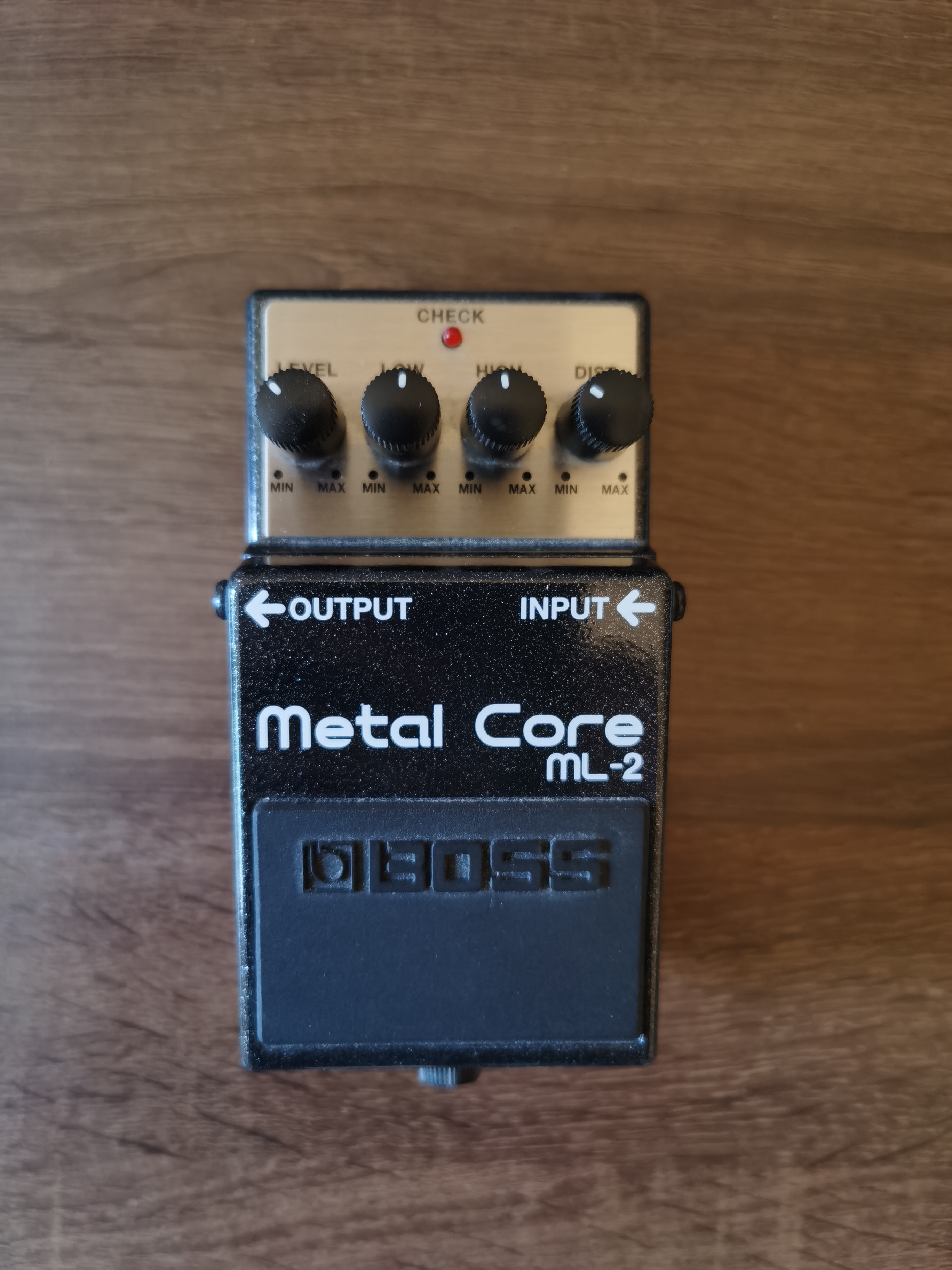 Vends pédale Boss Métal Core ML-2, comme neuve