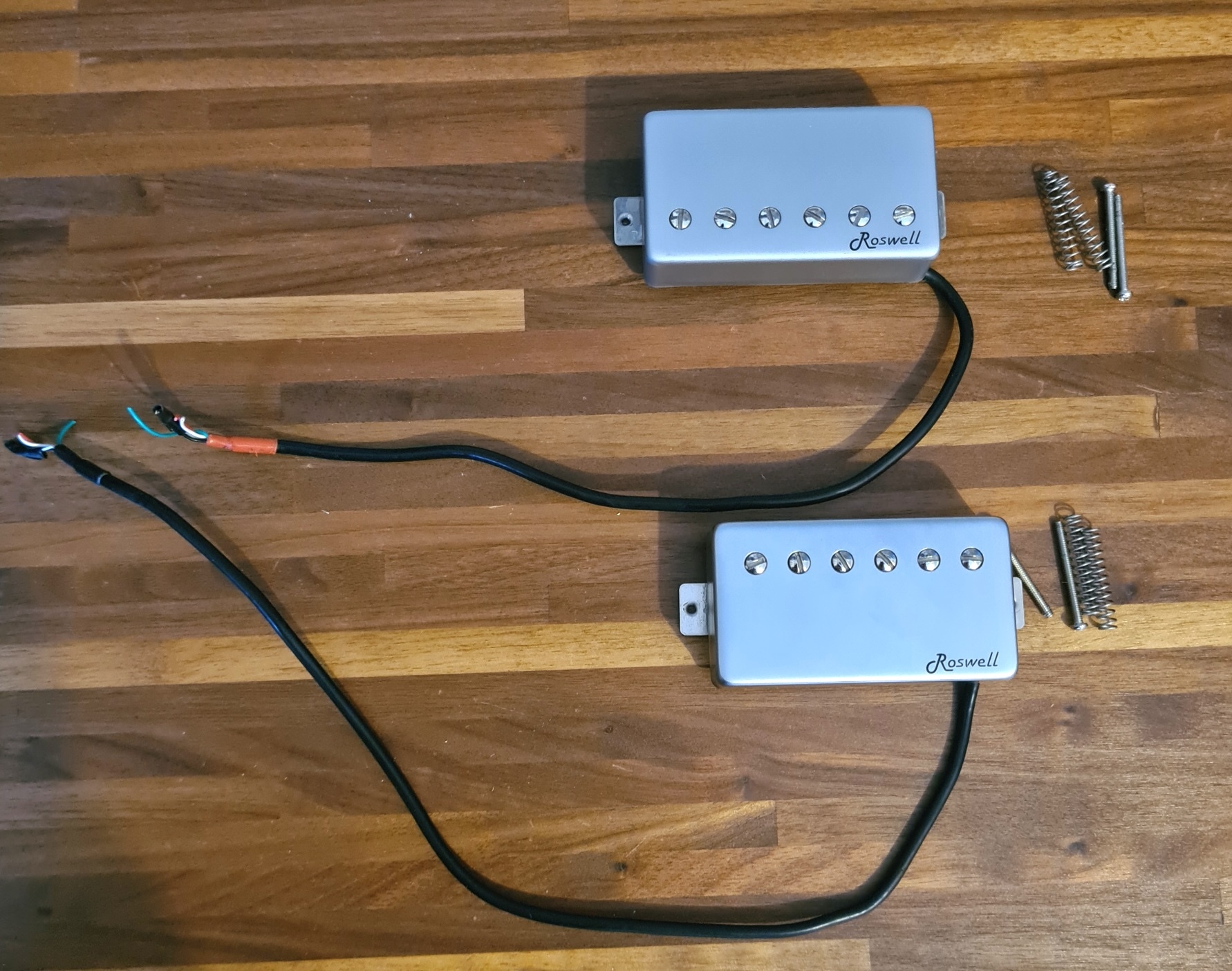 Paire de Micros Humbucker Roswell Seraphim – Alnico5 et Ceramic