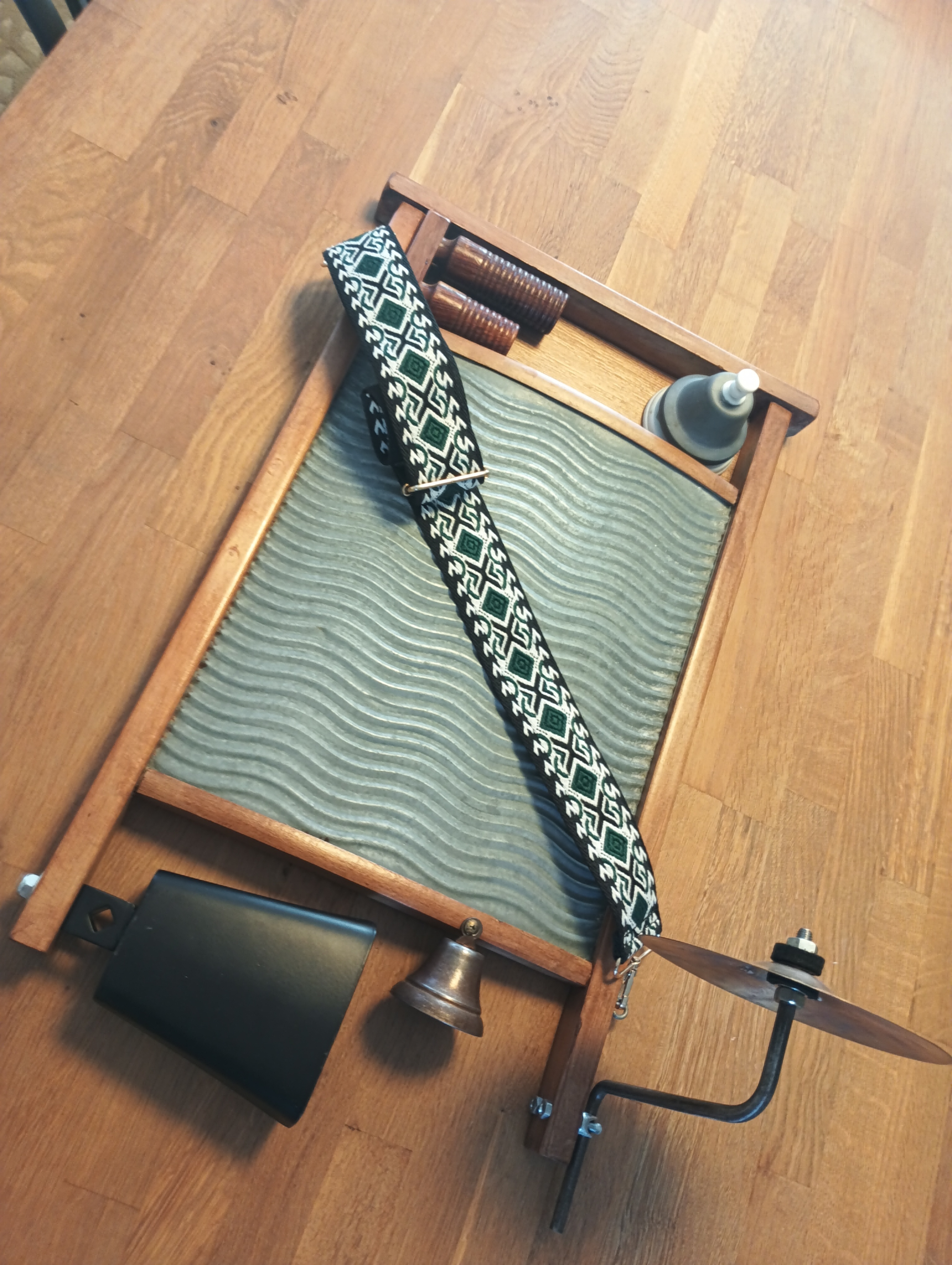 Washboard musicale, planche à laver