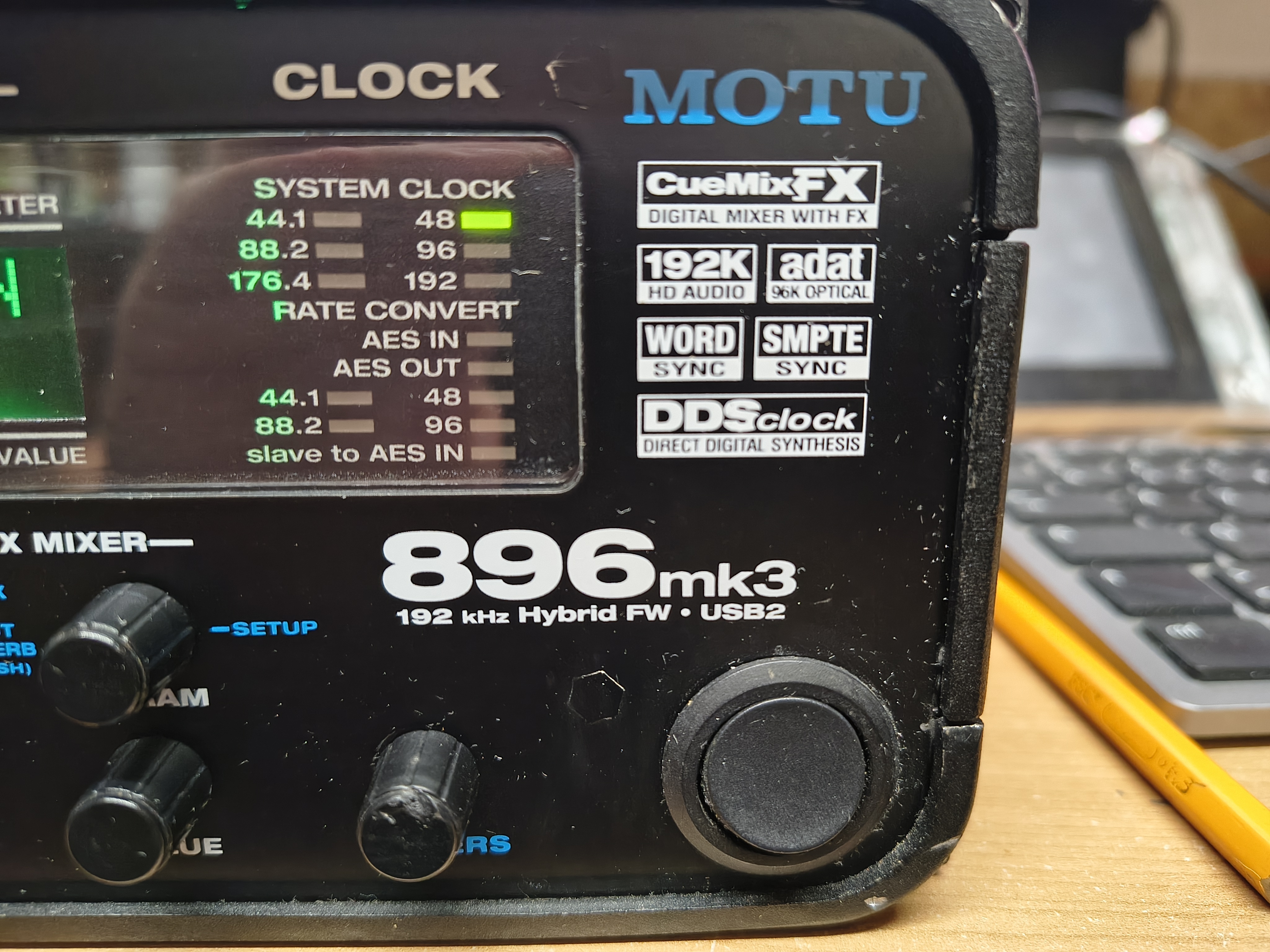 MOTU 896mk3 192KHz hybrid  FW - USB2