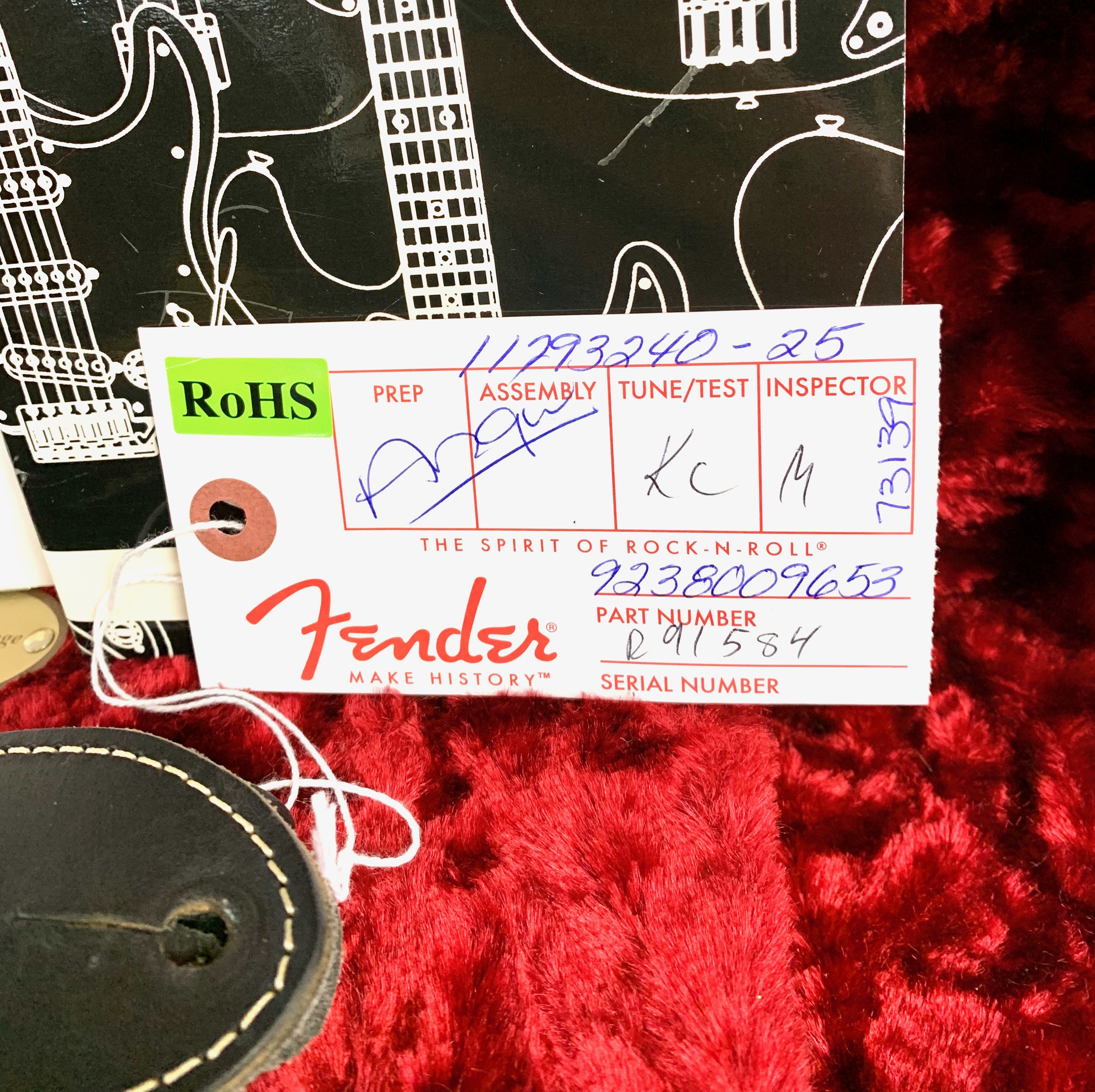 Fender Custom Shop '57 Relic Stratocaster (58643)