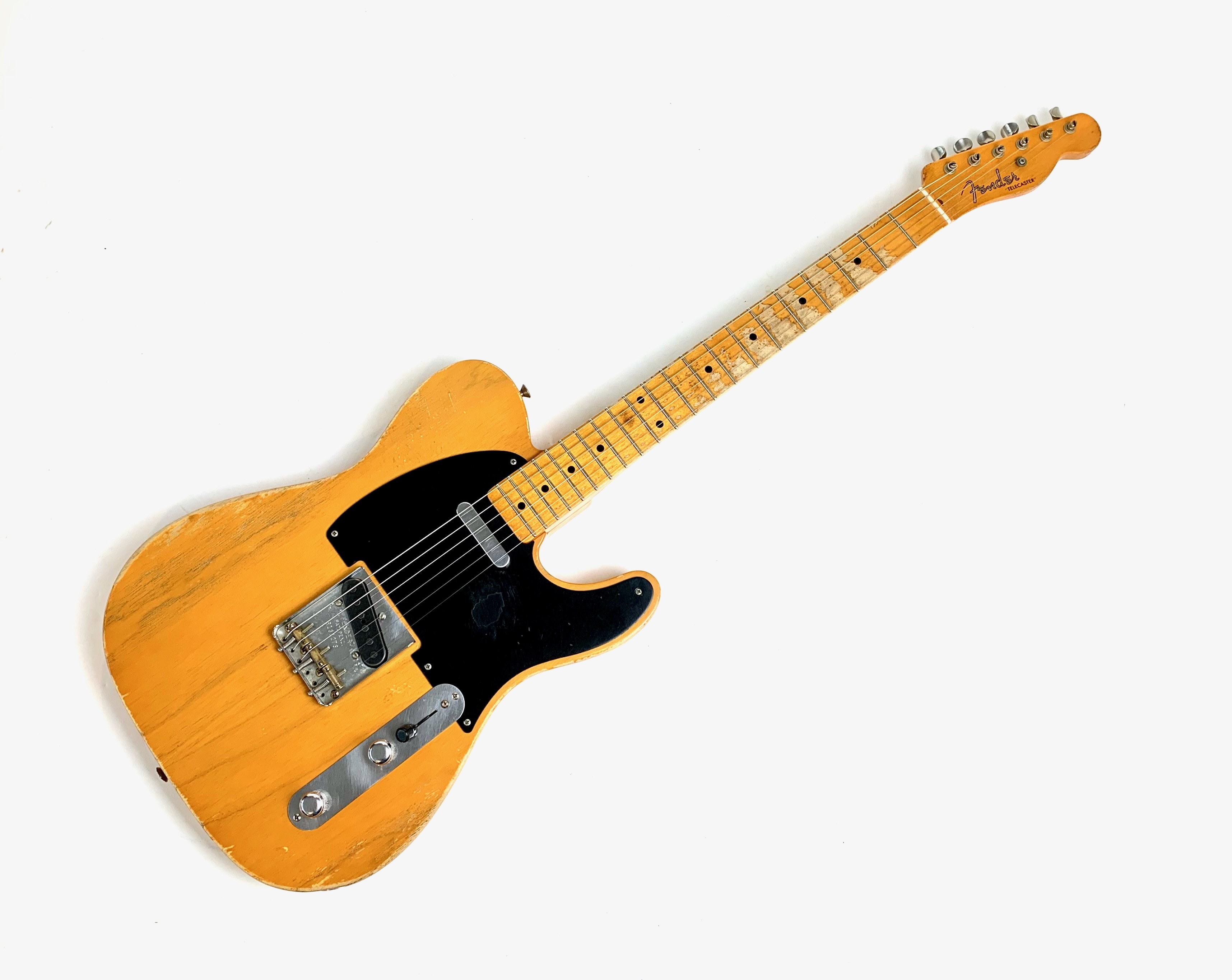 Fender Telecaster 53 Heavy Relic Paul Waller Masterbuilt 2024 Custom Shop Butterscotch Blonde