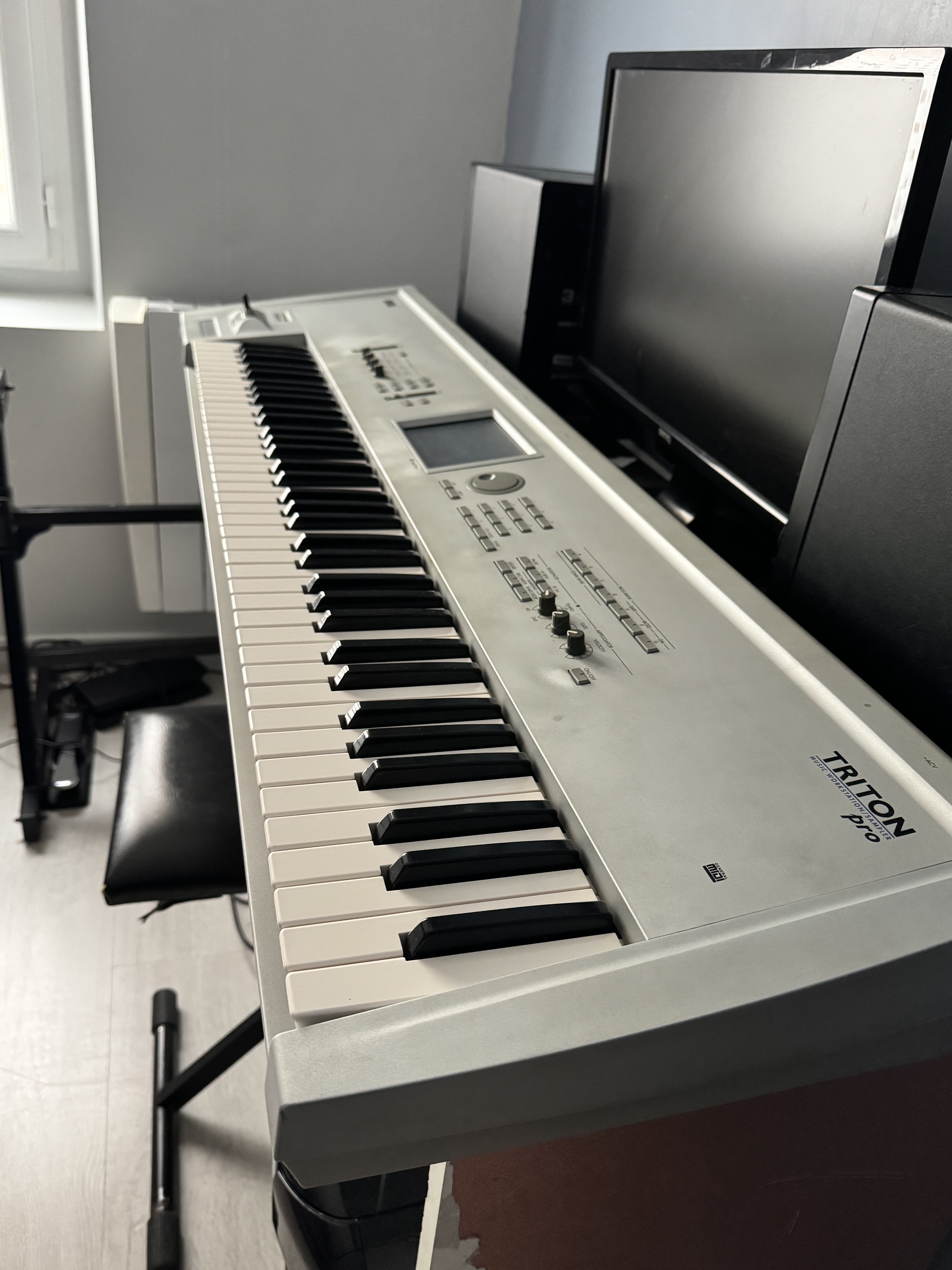 Korg Triton pro 76 + EXB MOSS