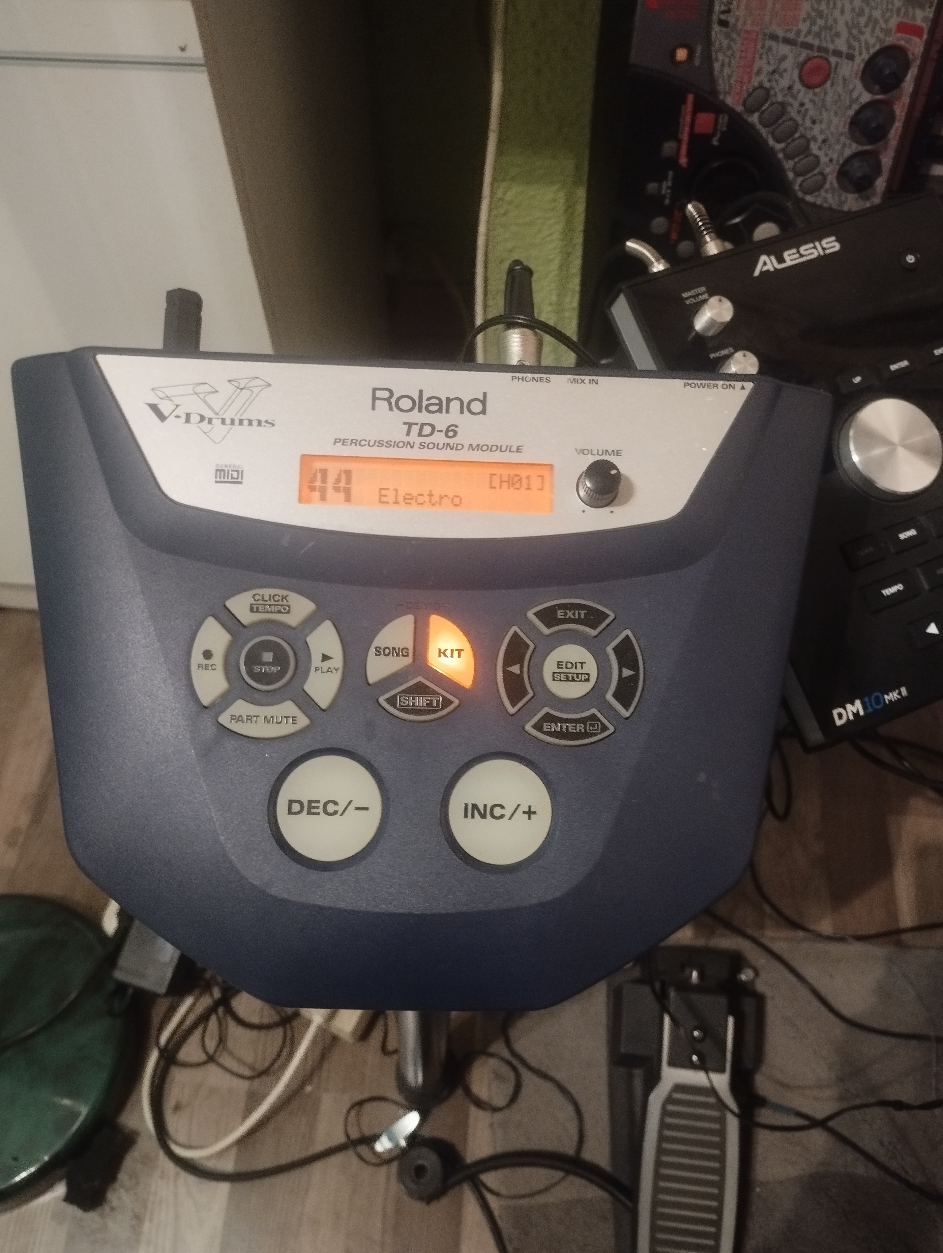 Module de batterie électronique Roland td-6