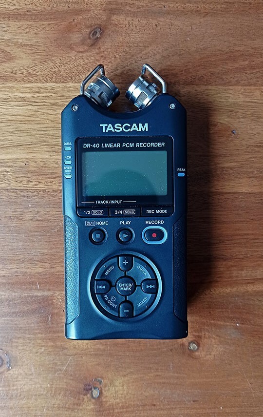  enregistreur Tascam DR40
