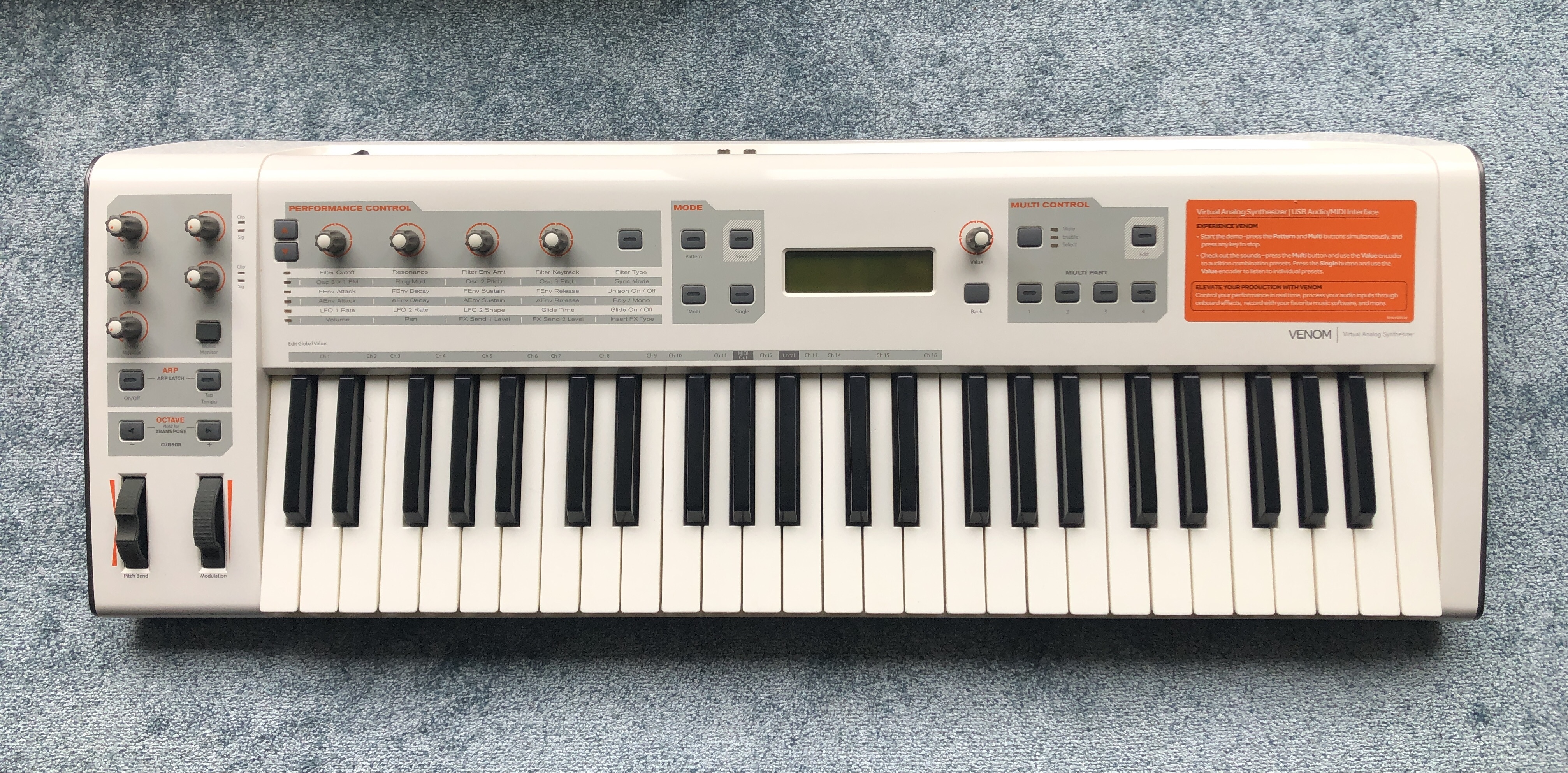 Vends M-Audio Venom à petit prix