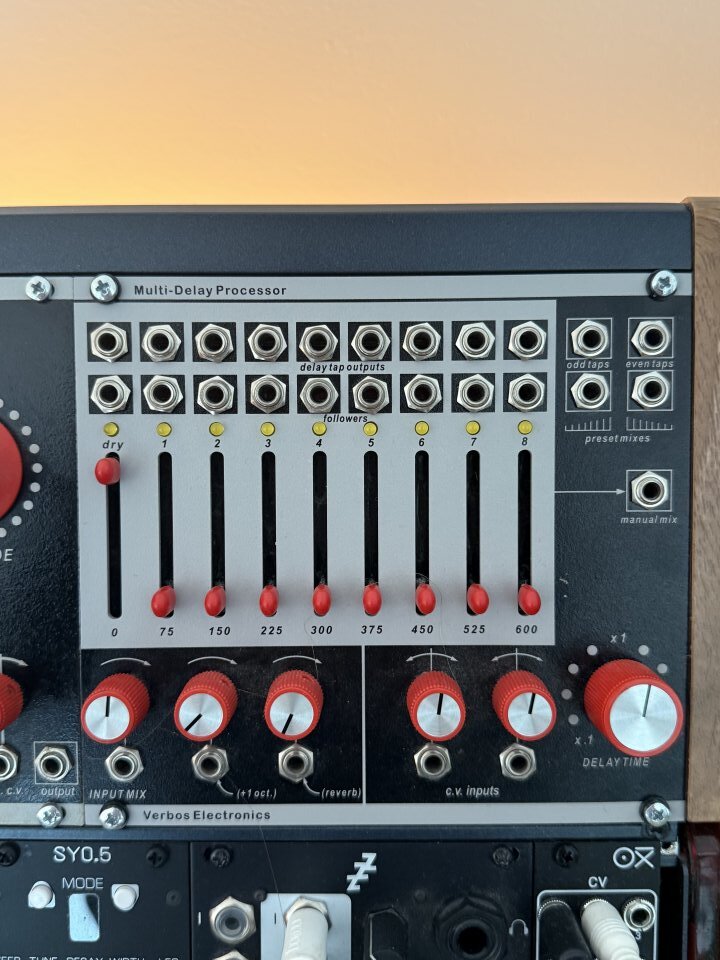 Vends mon Multi-Delay Processor (Verbos) - parfait état