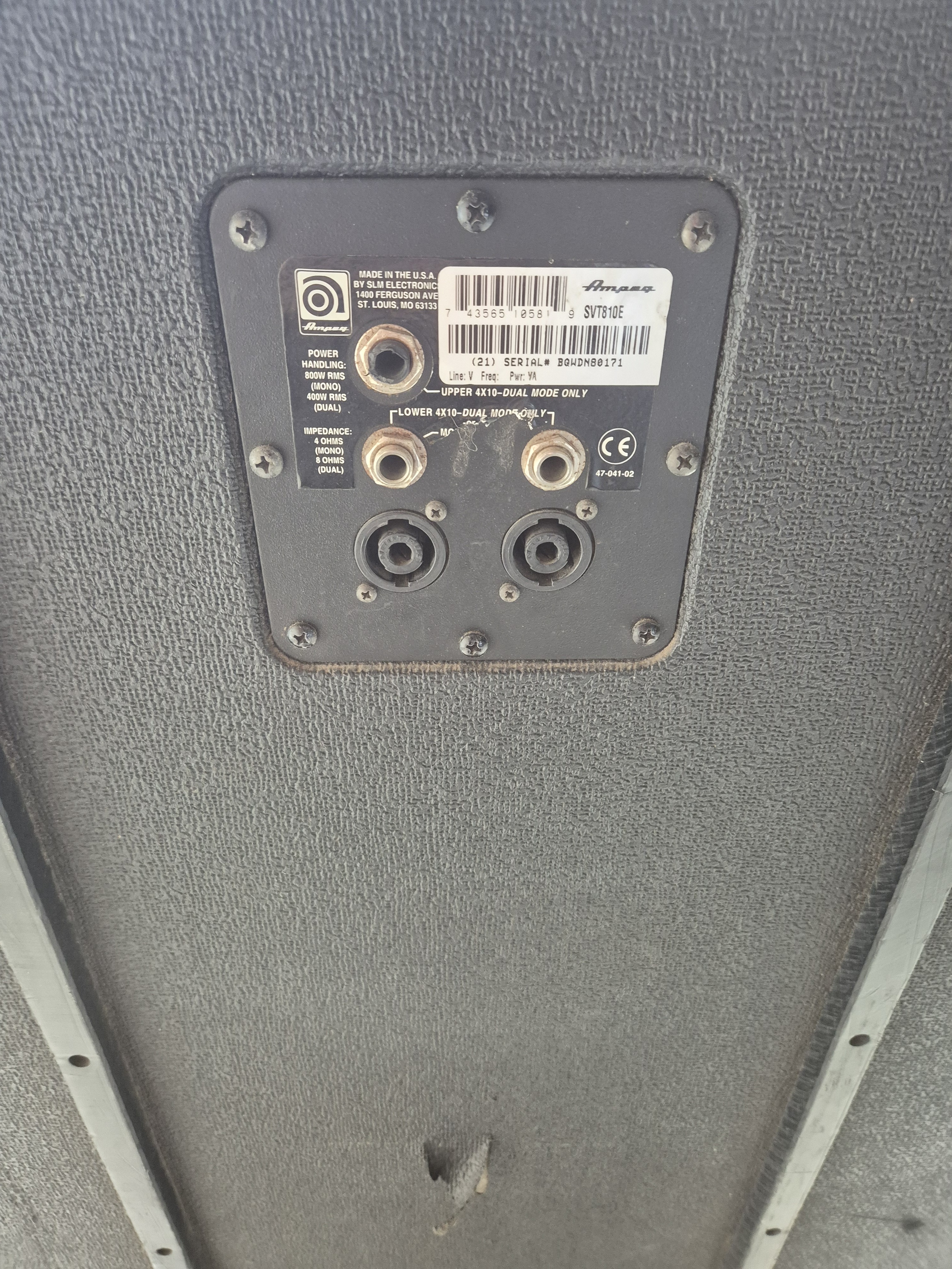 Ampeg SVT-810E Classic (45282)