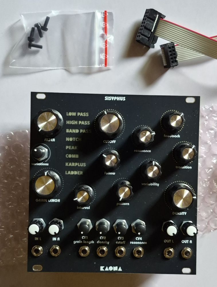 Module Eurorack Kaona Sisyfus V2 filtre granulaire
