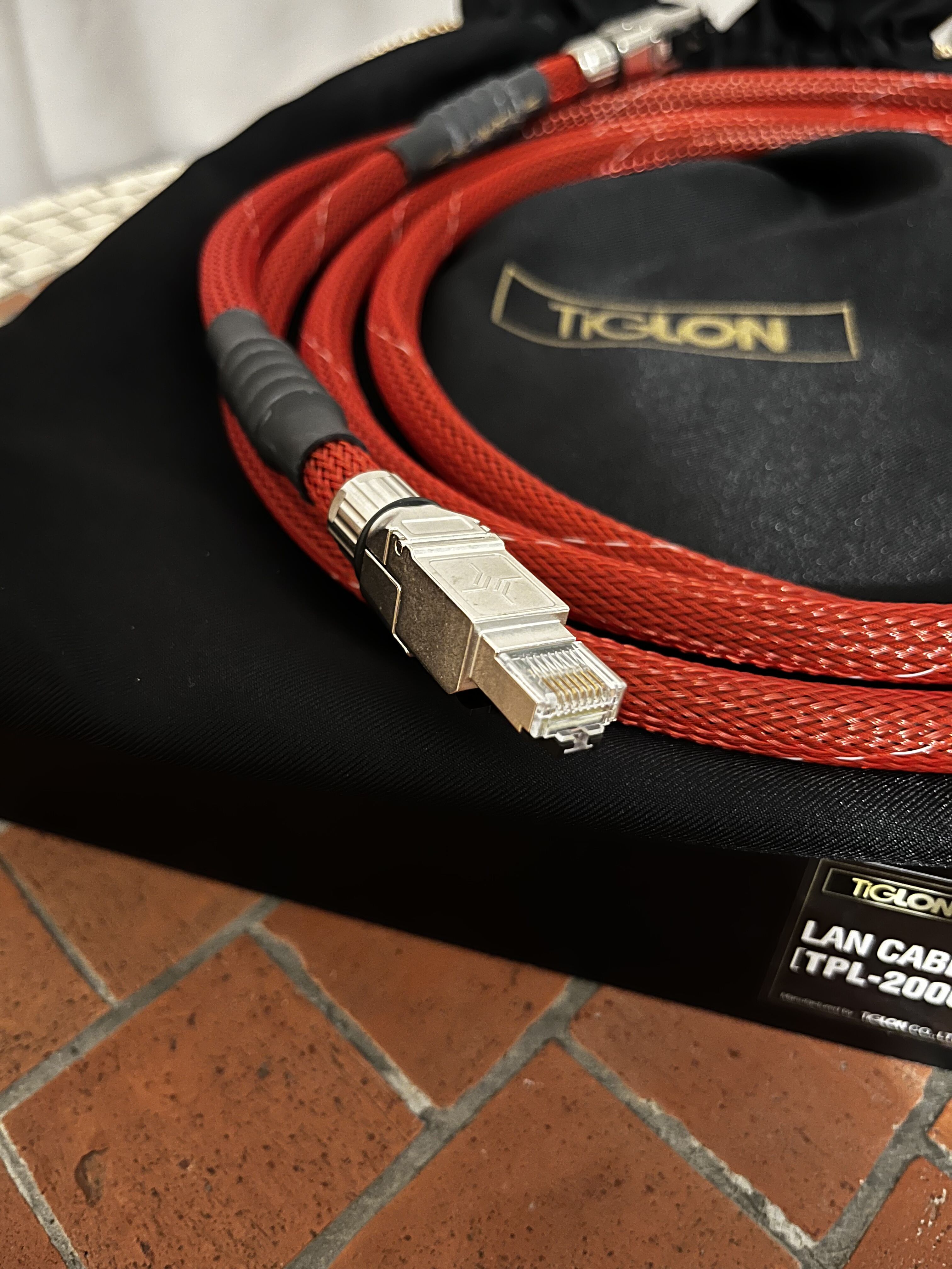 Tiglon TPL-2000L Professional - câble LAN / Ethernet audiophile - 2,5 m
