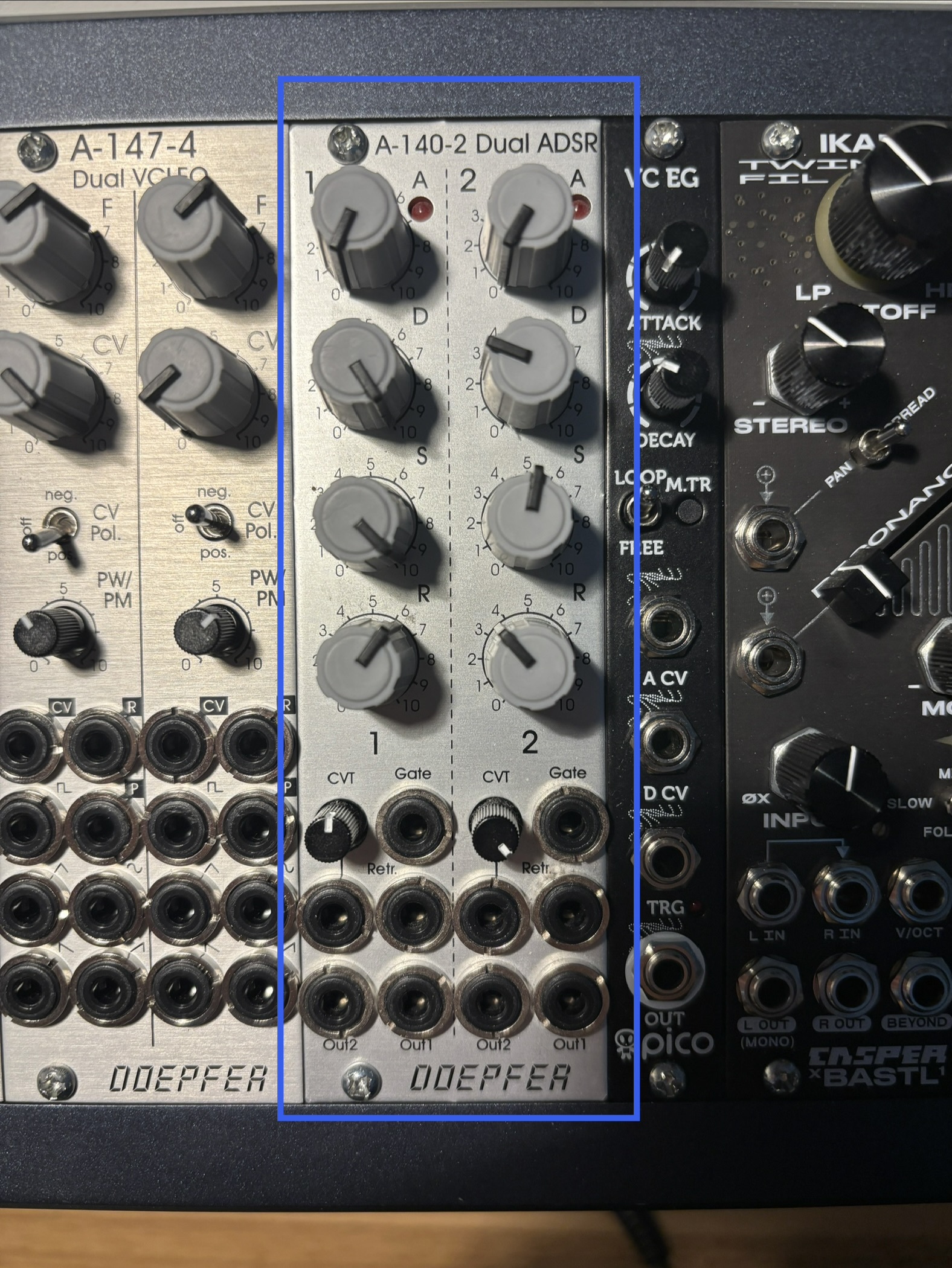 Vends Doepfer A-140-2 Dual ADSR