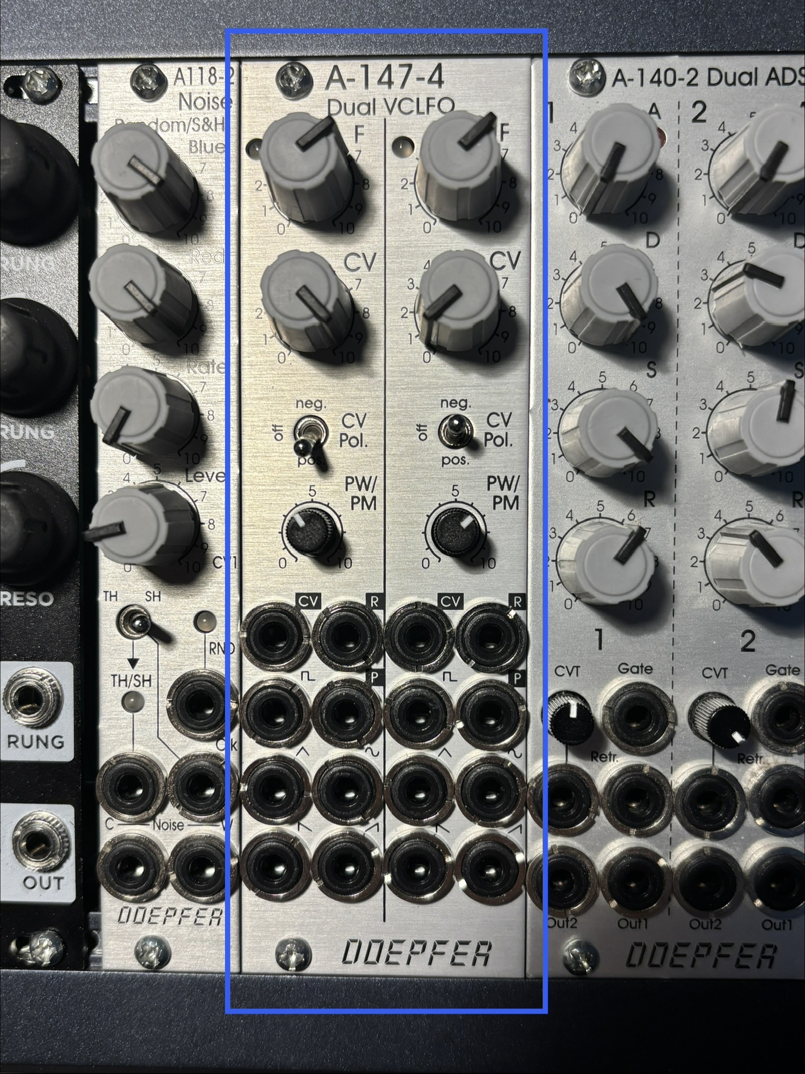 Vends Doepfer A-147-4 Dual VCLFO
