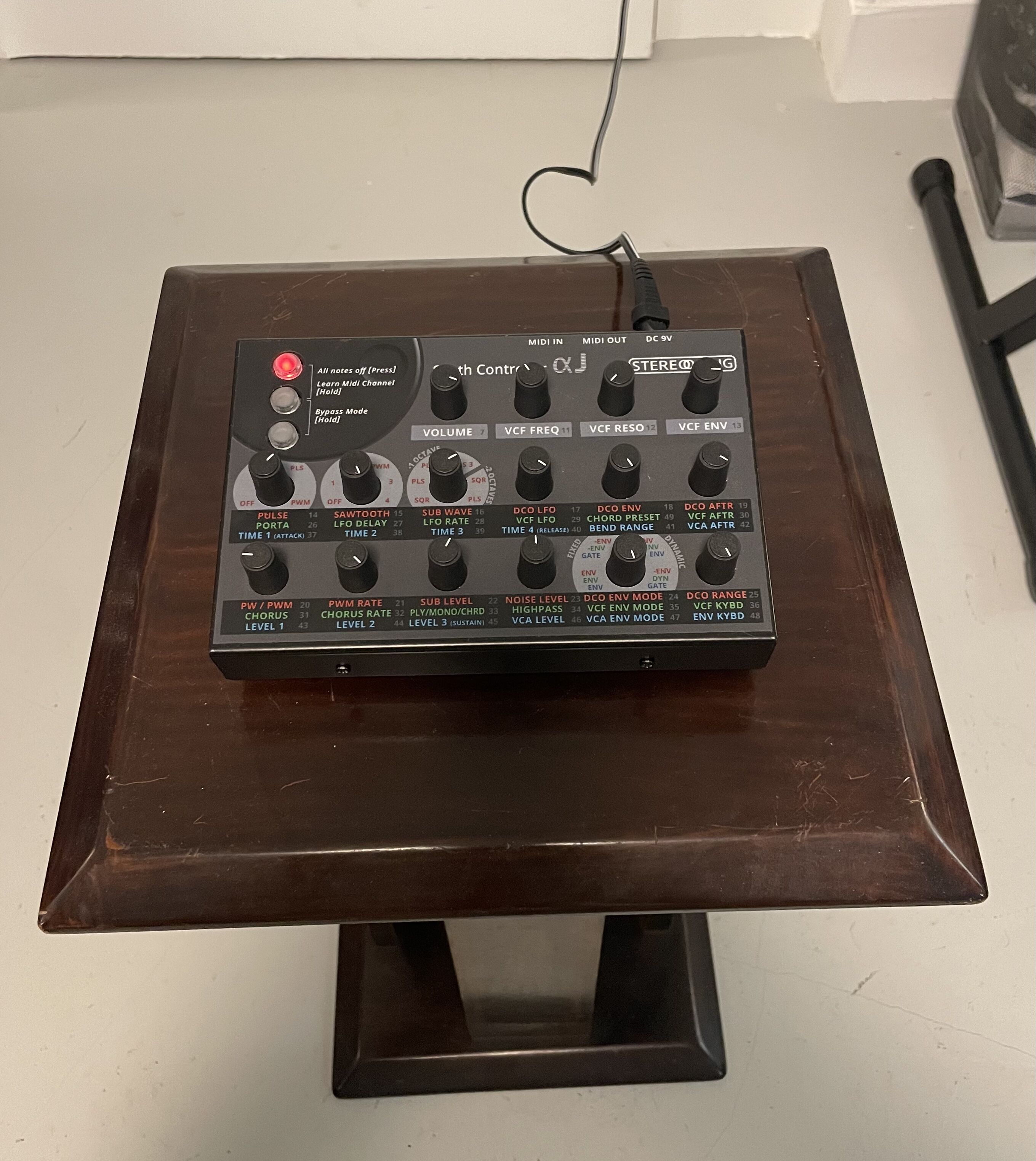 Vends Controller Stereoping Synth Controller AlphaJ (Roland Alpha Juno 1/2, MKS-50)