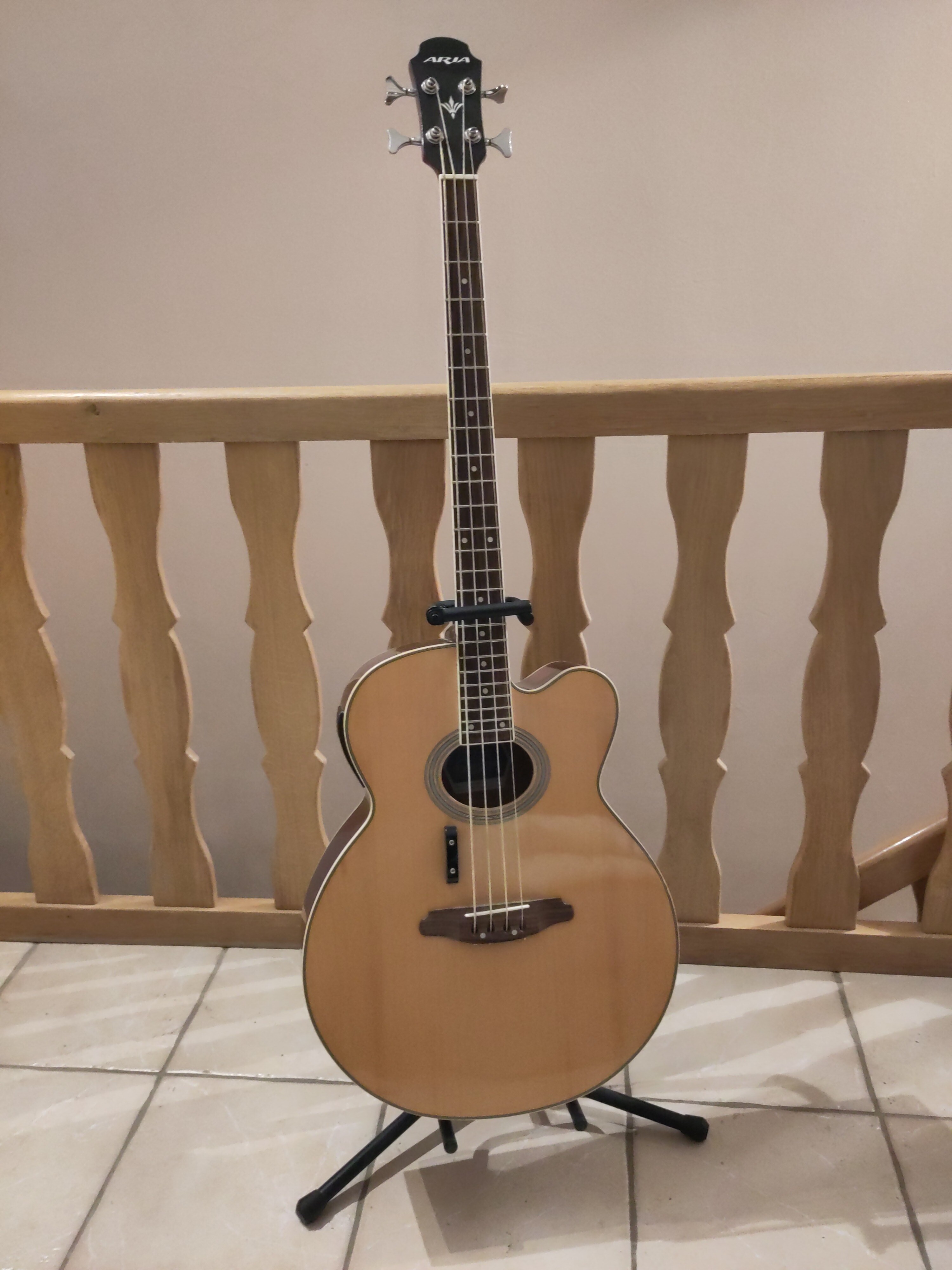 BASSE ELECTRO-ACOUSTIQUE ARIA FEB-30MN