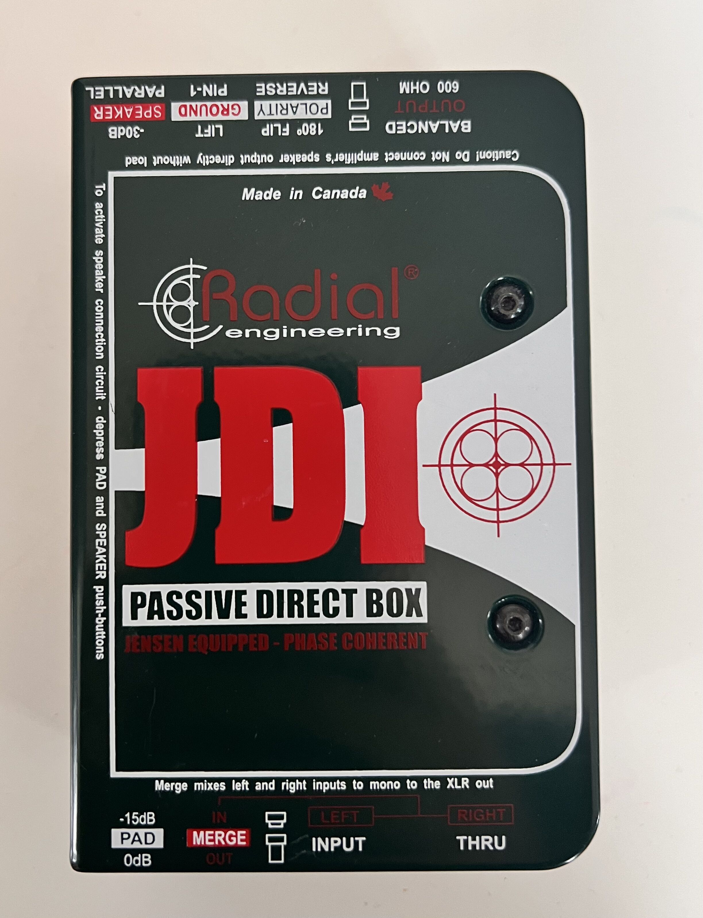 Radial JDI passive direct box 
